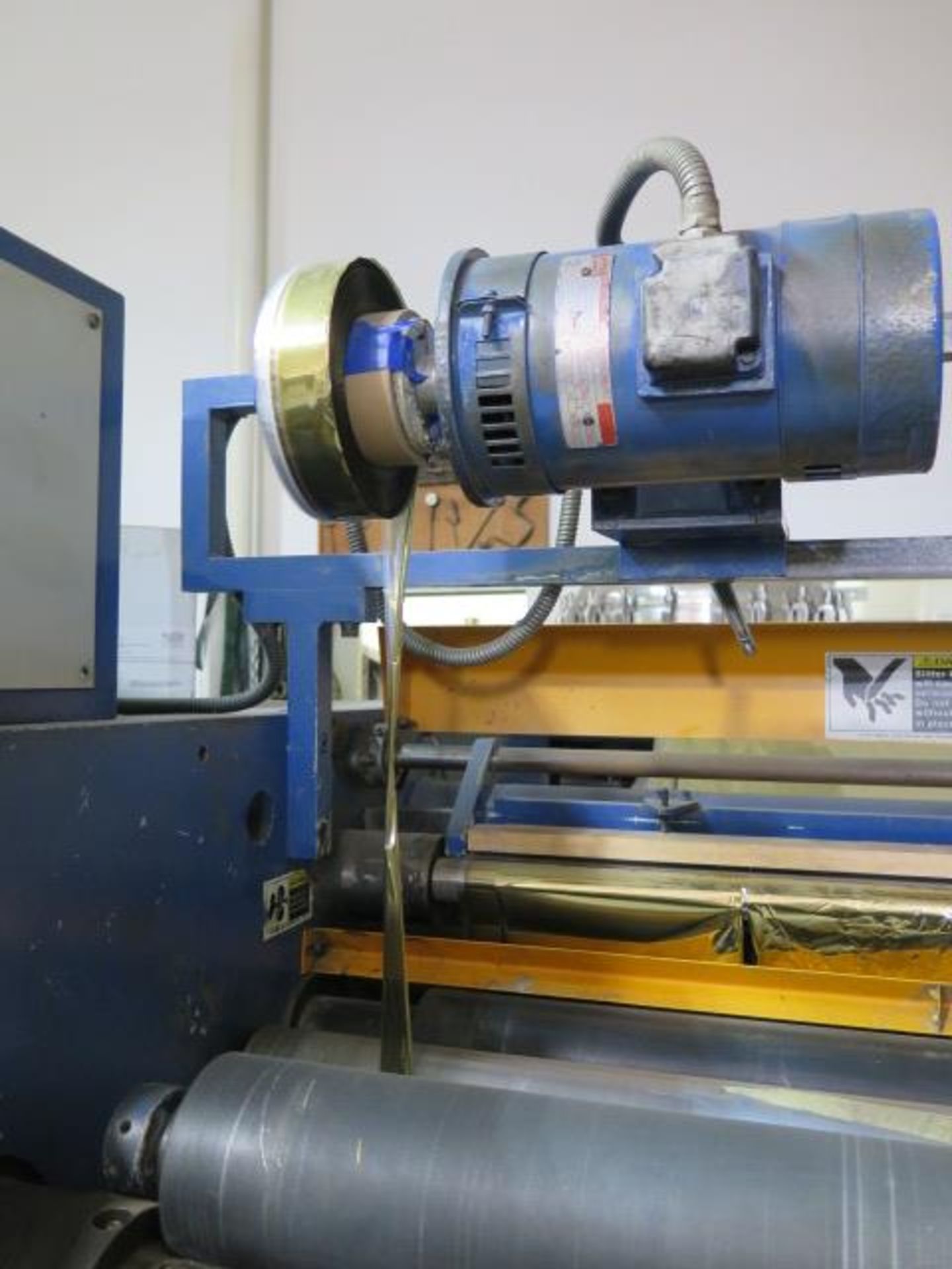 Alan Duffy Engineering 54" Web Slitter / Rewinder Label Foil Converting Machine SOLD AS IS - Image 15 of 16