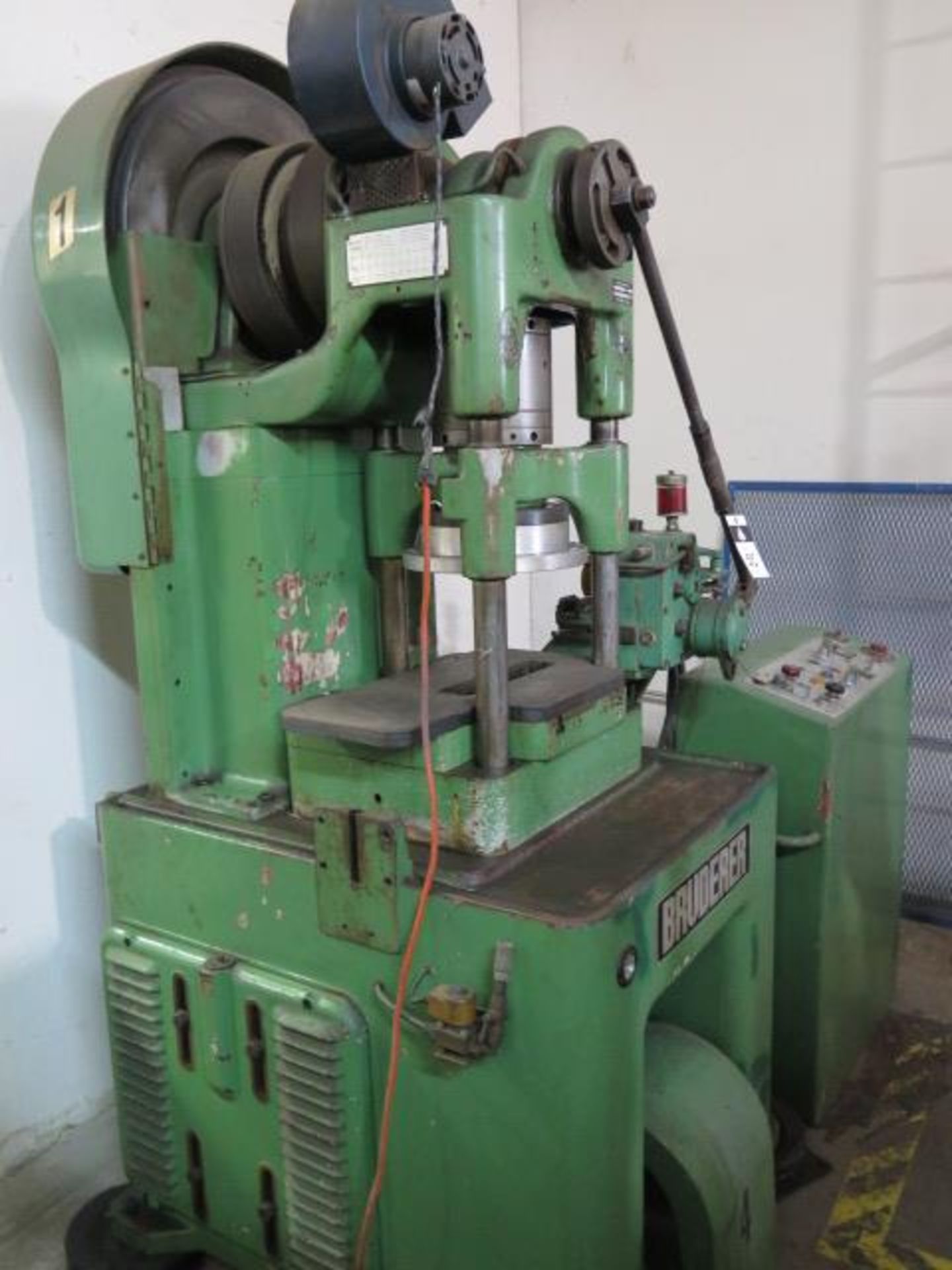 Bruderer BSTA-30 High Speed Stamping Machine s/n 2722 w/ Bruderer Controls, SOLD AS IS - Image 3 of 13