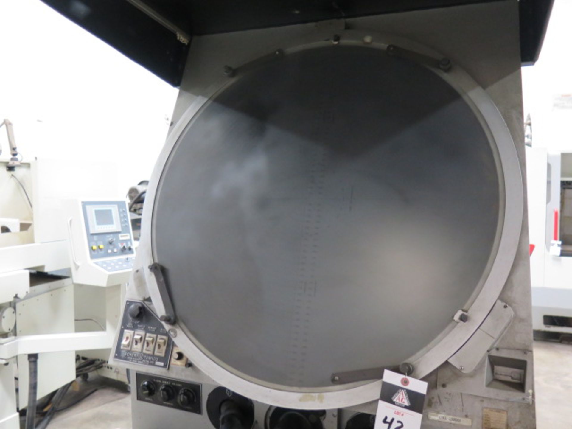 Scherr Tumico 22-2500 30" Optical Comparator s/n D822004 w/ Scherr Tumico DRO, SOLD AS IS - Image 5 of 11