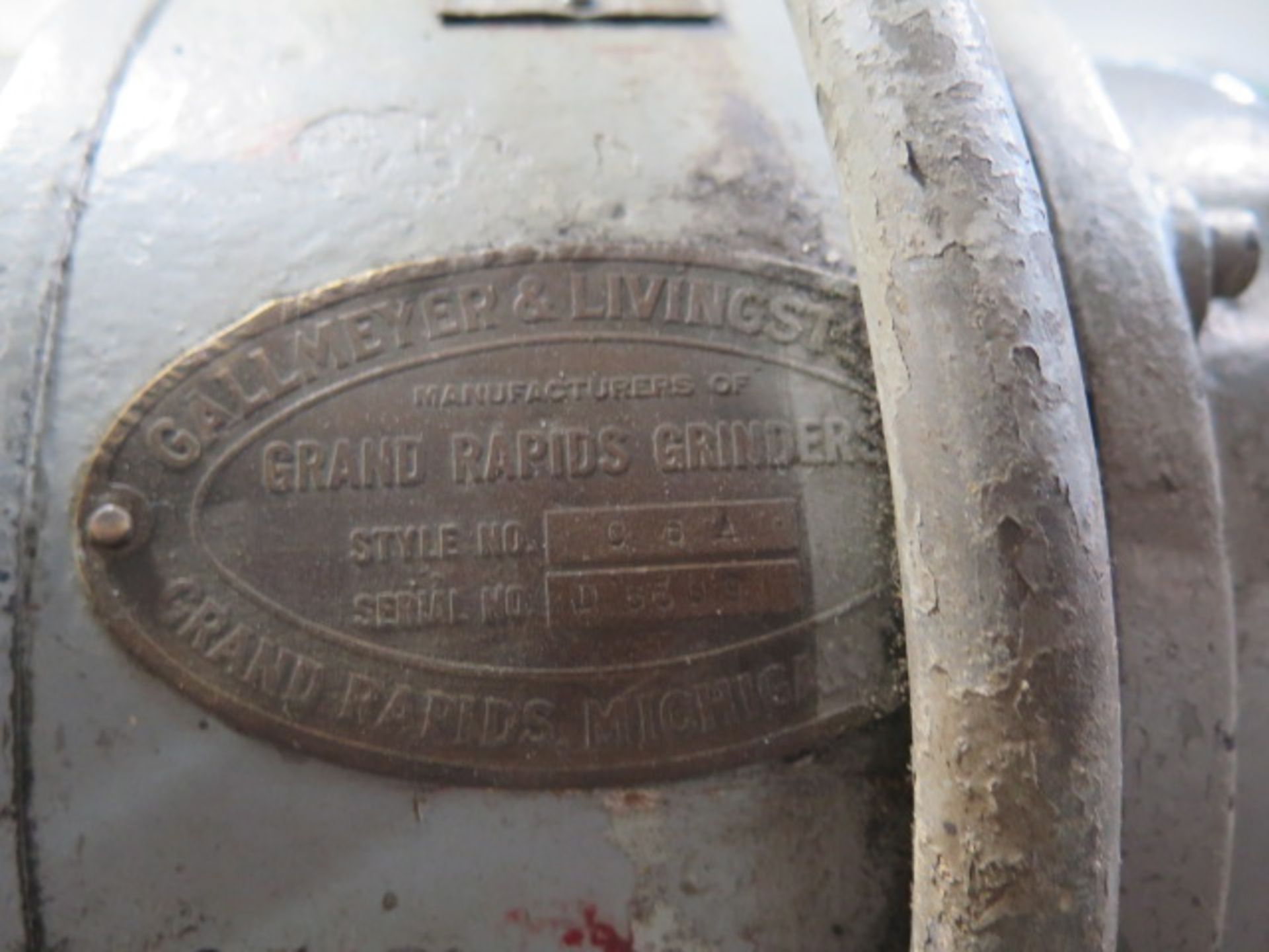 Gallmeyer & Livingston mdl. 66A Large Diameter Drill Sharpener (SOLD AS-IS - NO WARRANTY) - Image 6 of 6