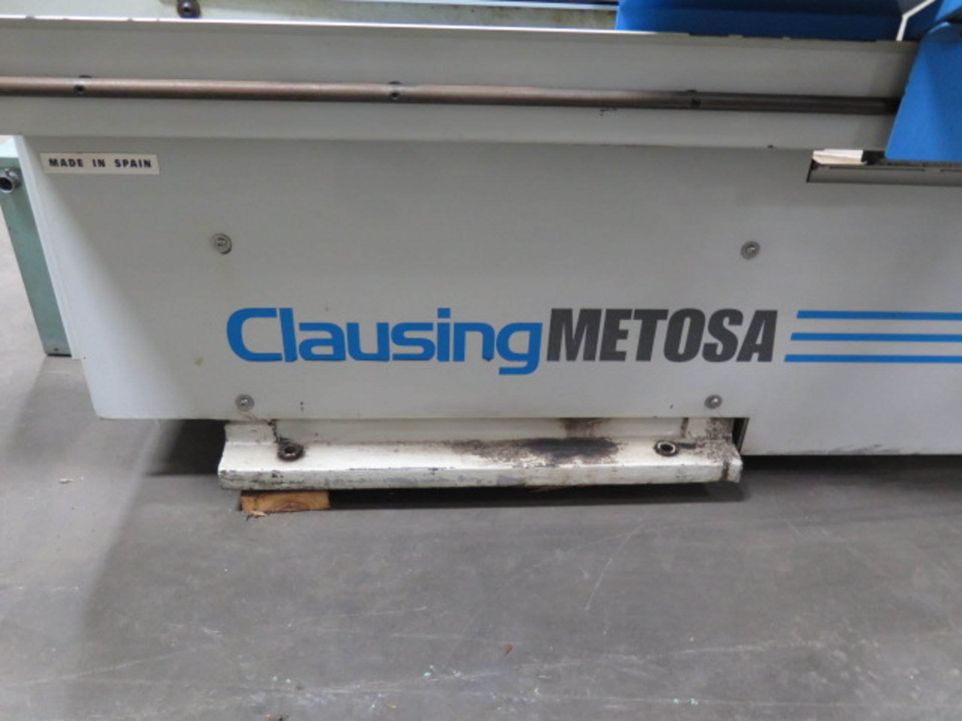 2002 Clausing Metosa "Smart Lathe" mdl. SM 1560VS 15" x 60" CNC Lathe w/ GE Fanuc SOLD AS IS - Image 2 of 17