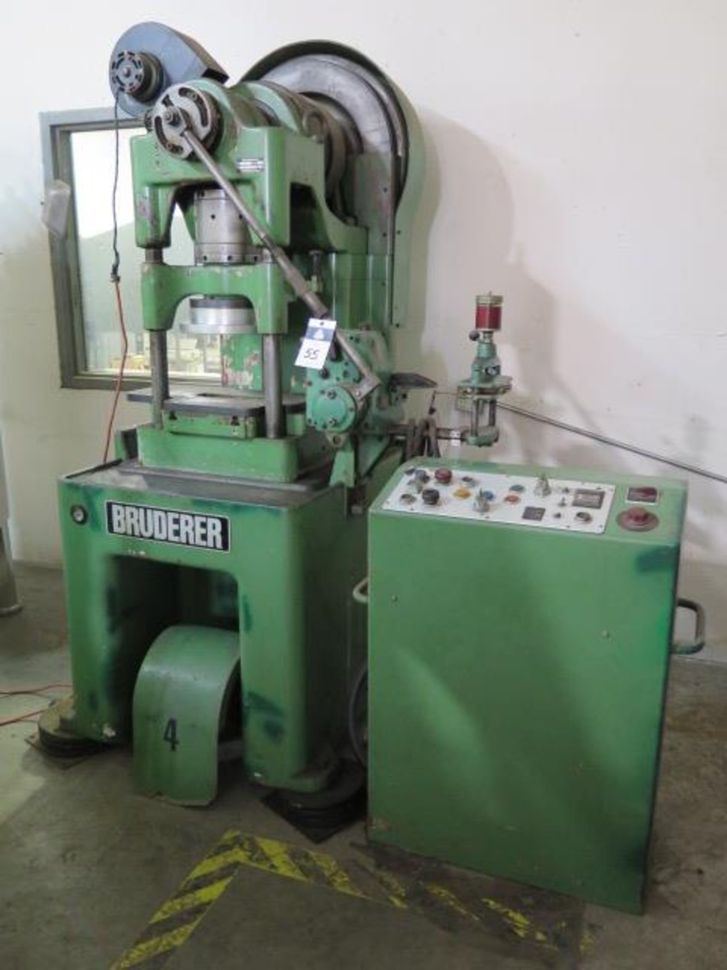 Bruderer BSTA-30 High Speed Stamping Machine s/n 2722 w/ Bruderer Controls, SOLD AS IS
