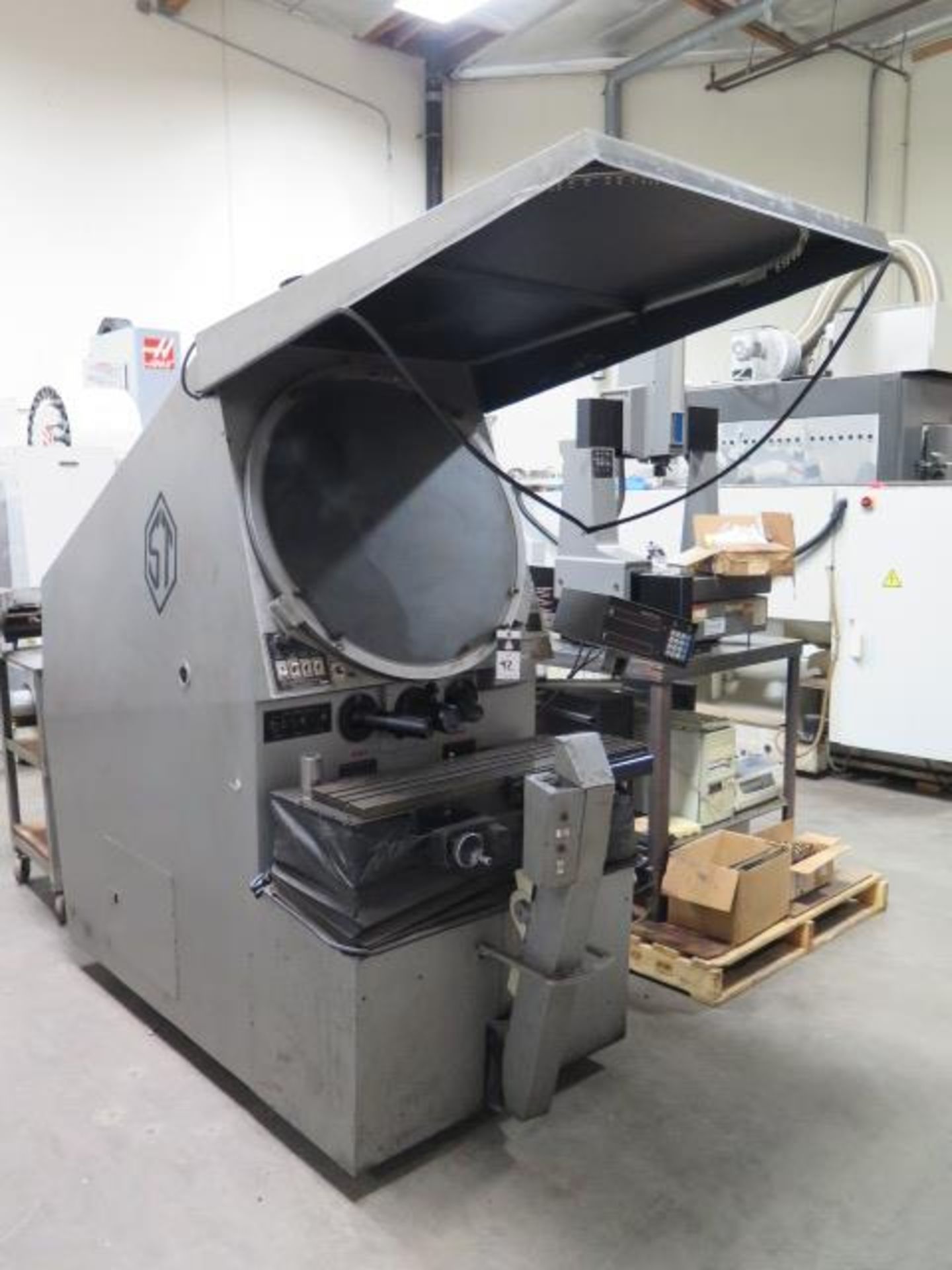 Scherr Tumico 22-2500 30" Optical Comparator s/n D822004 w/ Scherr Tumico DRO, SOLD AS IS - Image 2 of 11