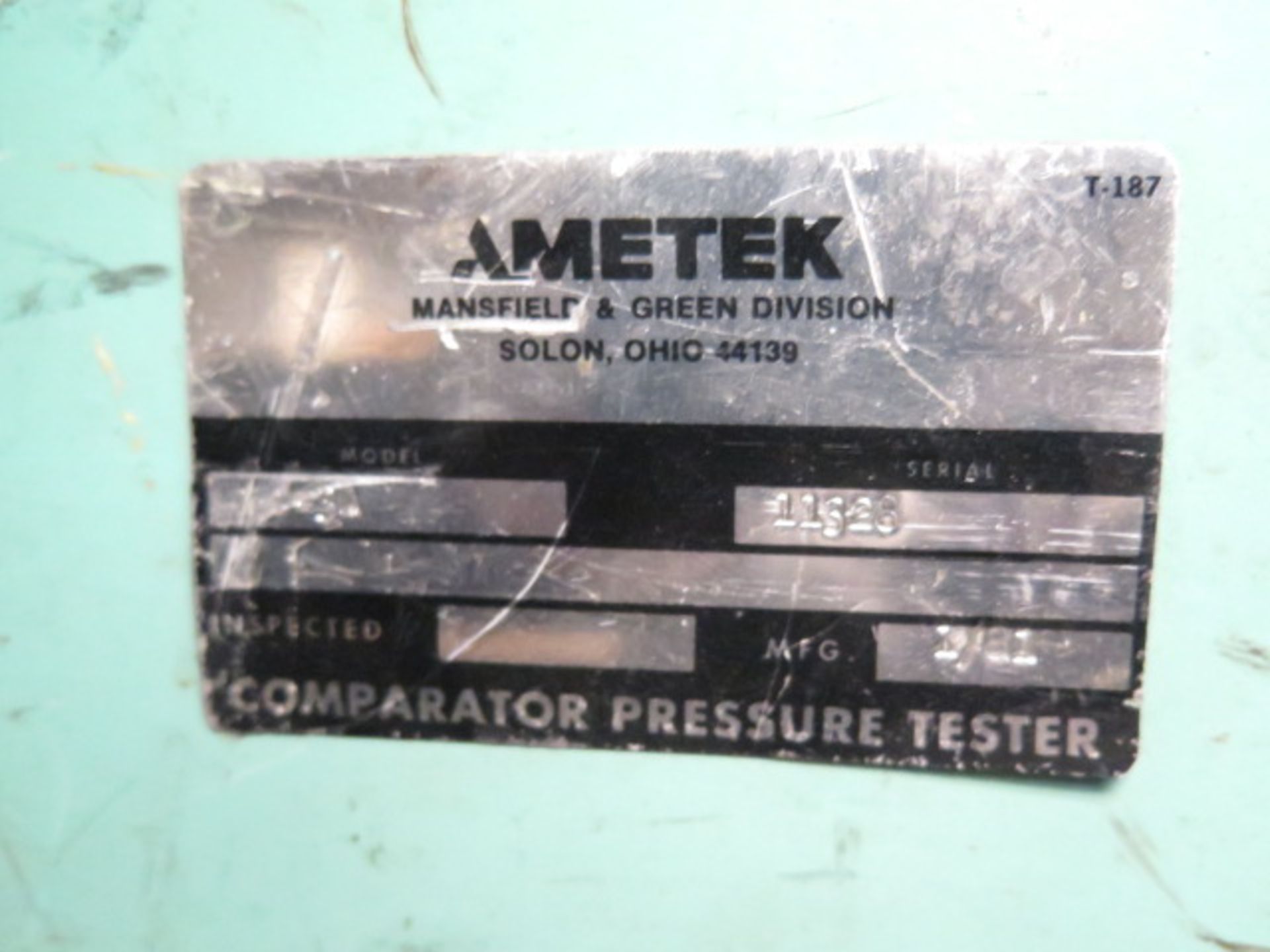 Ametek T-3A Comparator Pressure Tester and 4000 PSI Prssure Gage (SOLD AS-IS - NO WARRANTY) - Image 6 of 7