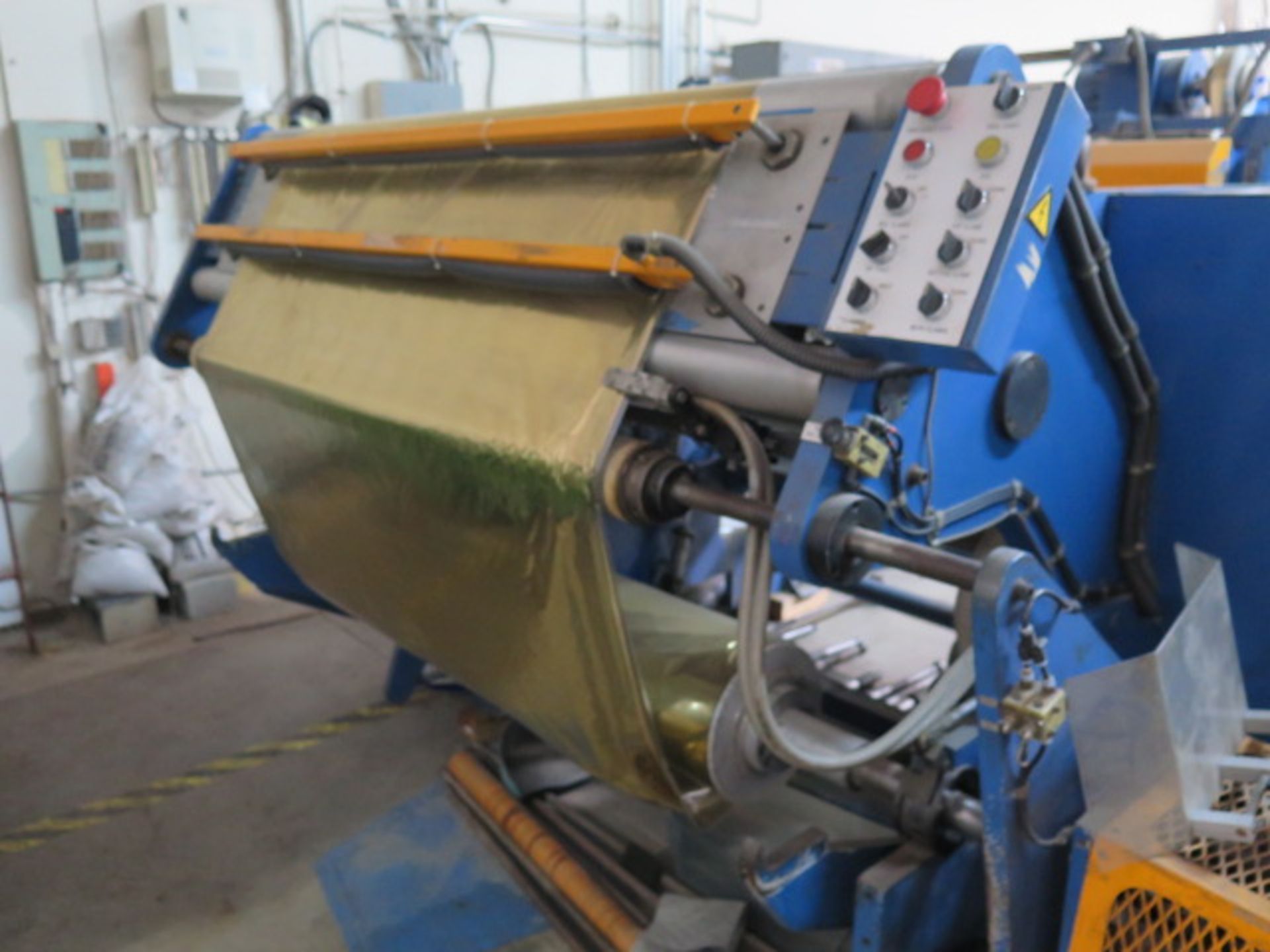 Alan Duffy Engineering 54" Web Slitter / Rewinder Label Foil Converting Machine SOLD AS IS - Image 8 of 16