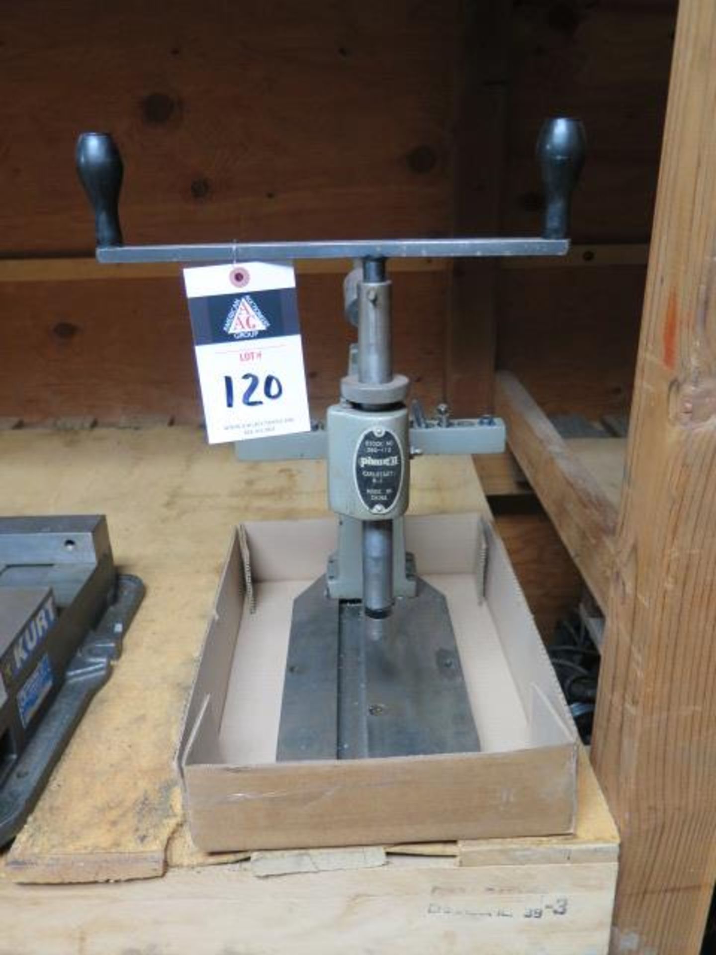 Phase II Straight Hole Tapper w/ Tap Holders (SOLD AS-IS - NO WARRANTY)