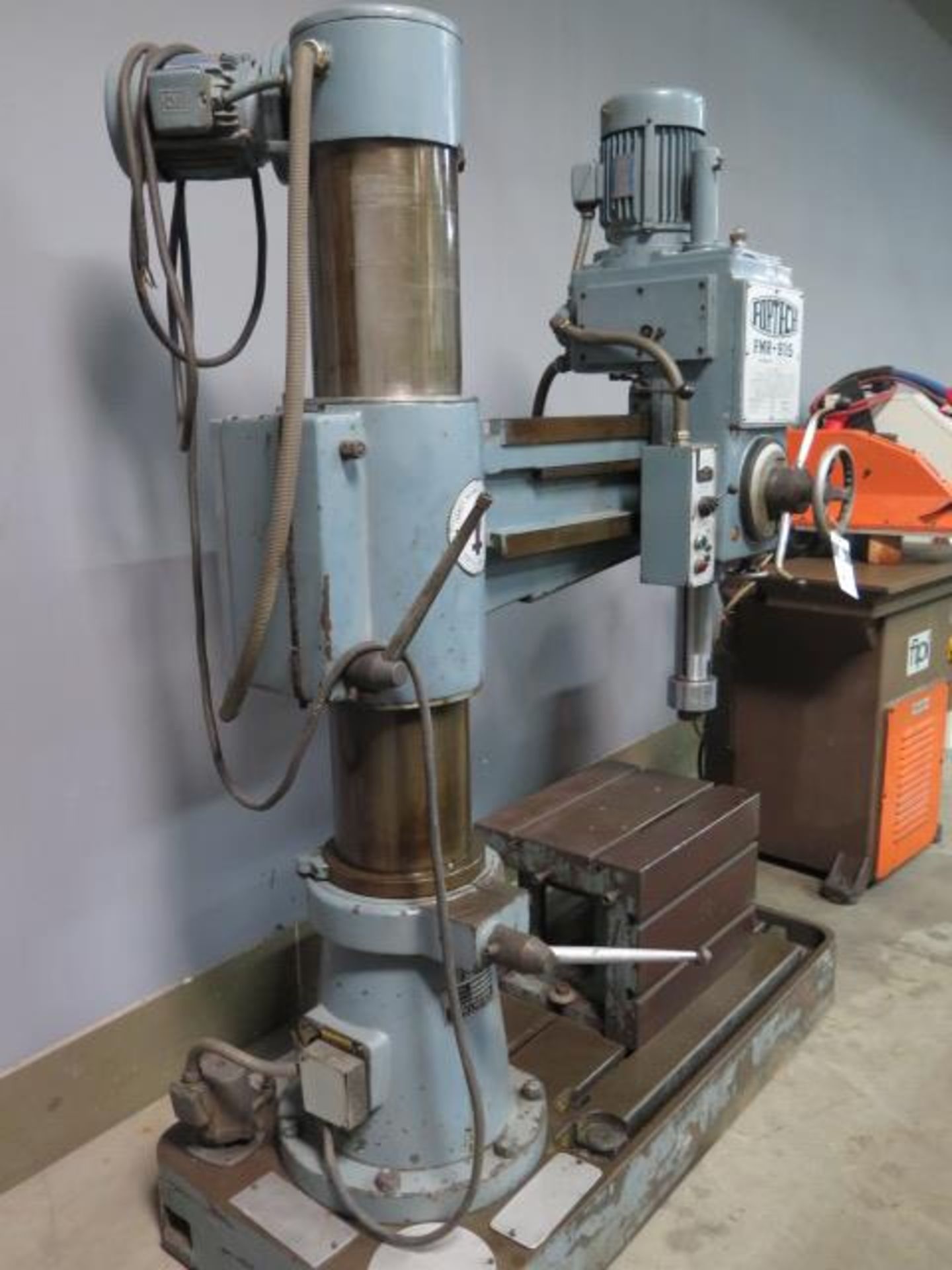 Fortech FMR-915 9" Column x 26" Radial Arm Drill s/n 166 w/ 40-1500 RPM, Power SOLD AS IS - Image 3 of 15