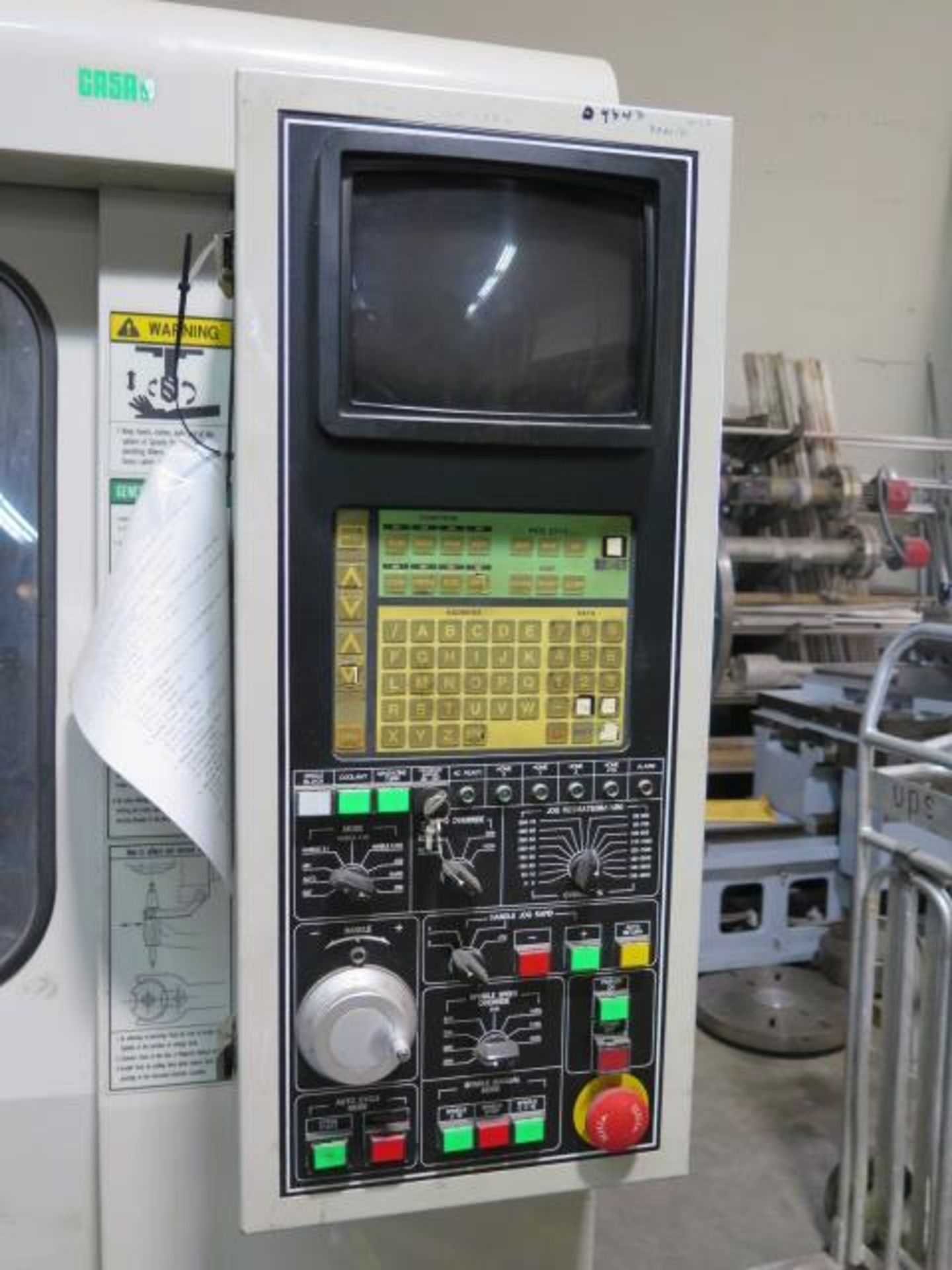 Hyundai SPT-V30T CNC Drilling and Tapping Center s/n 70D7029 w/ Yasnac MX3 SOLD AS IS - Image 5 of 16