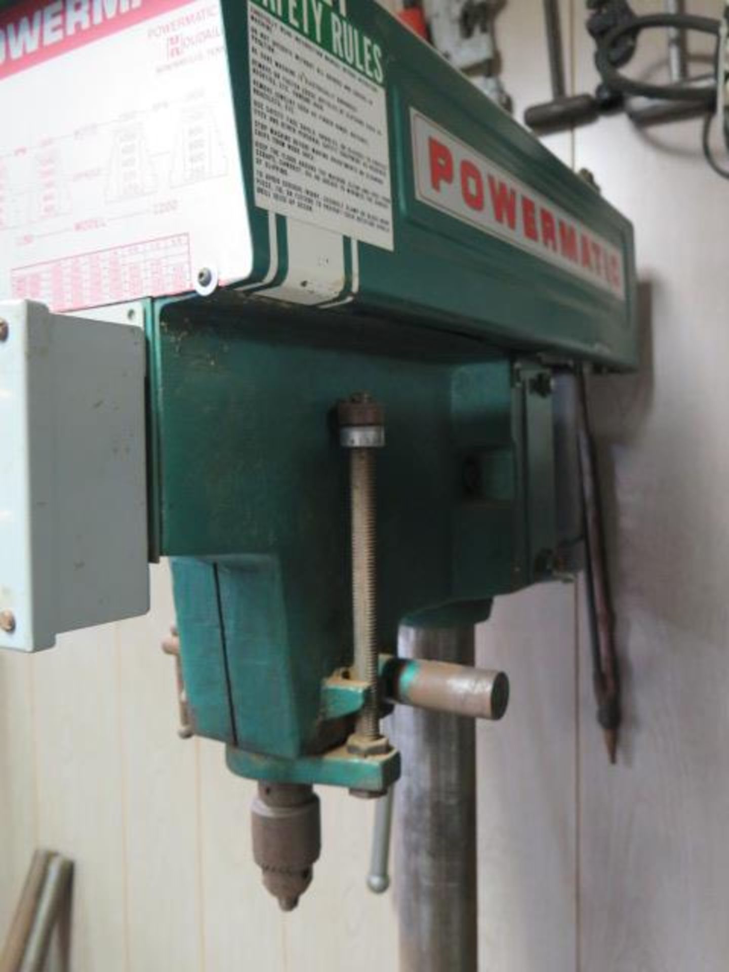 Powermatic mdl. 1150A Pedestal Drill Press (SOLD AS-IS - NO WARRANTY) - Image 4 of 6