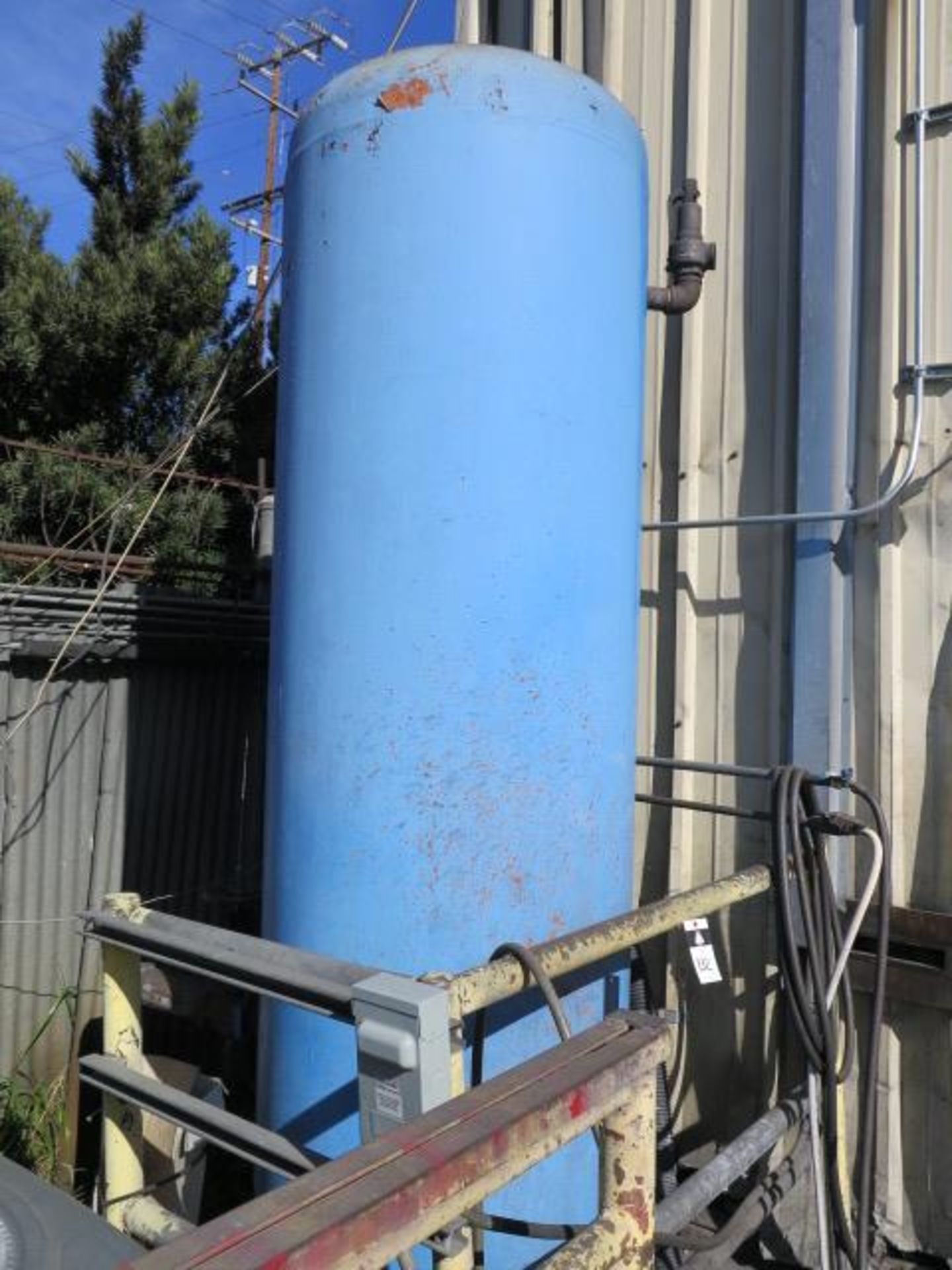 200 Gallon Vertical Air Storage Tank (SOLD AS-IS - NO WARRANTY) - Image 2 of 6