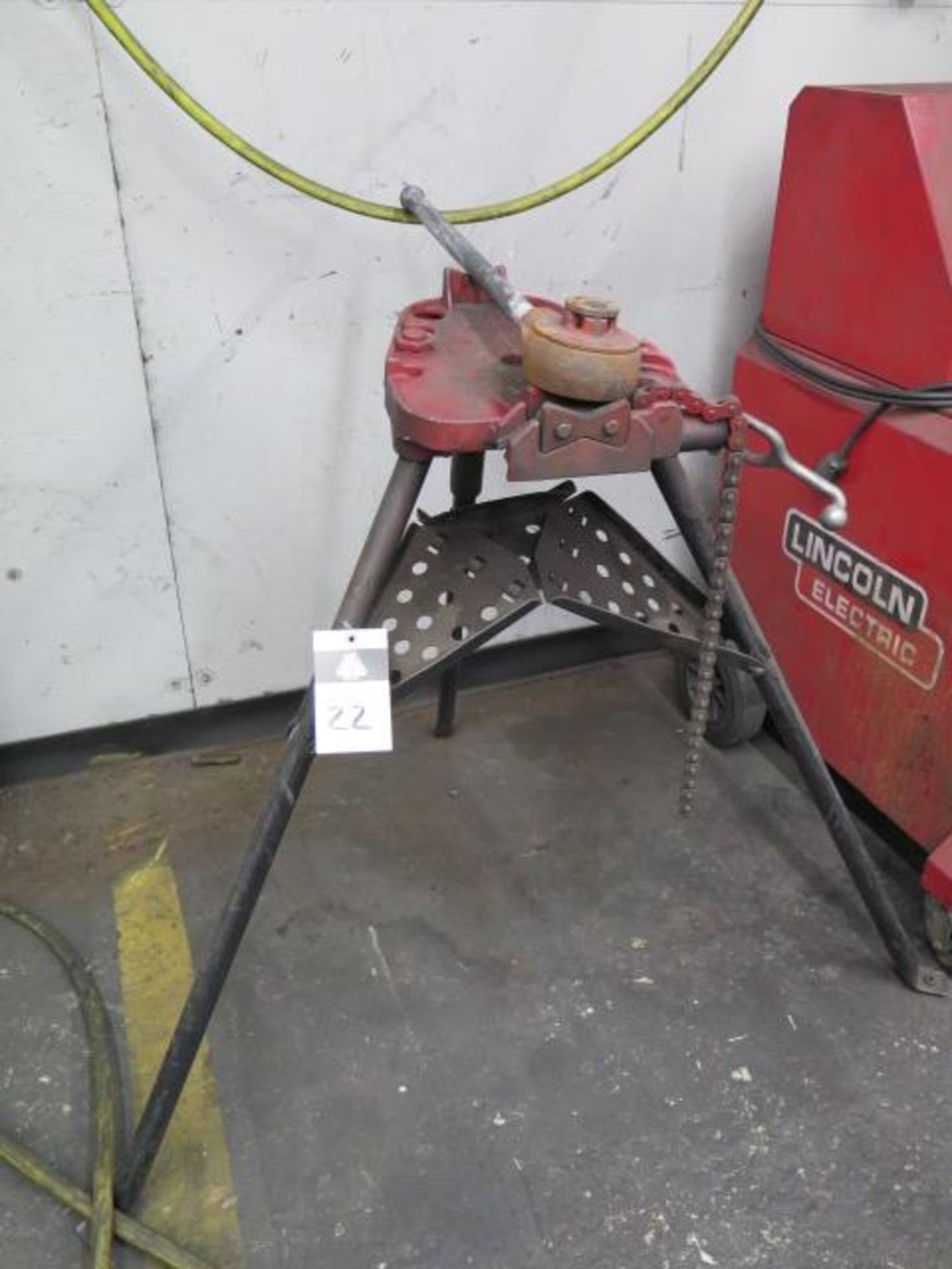 Ridgid "Tri-Stand" Pipe Stand (SOLD AS-IS - NO WARRANTY)