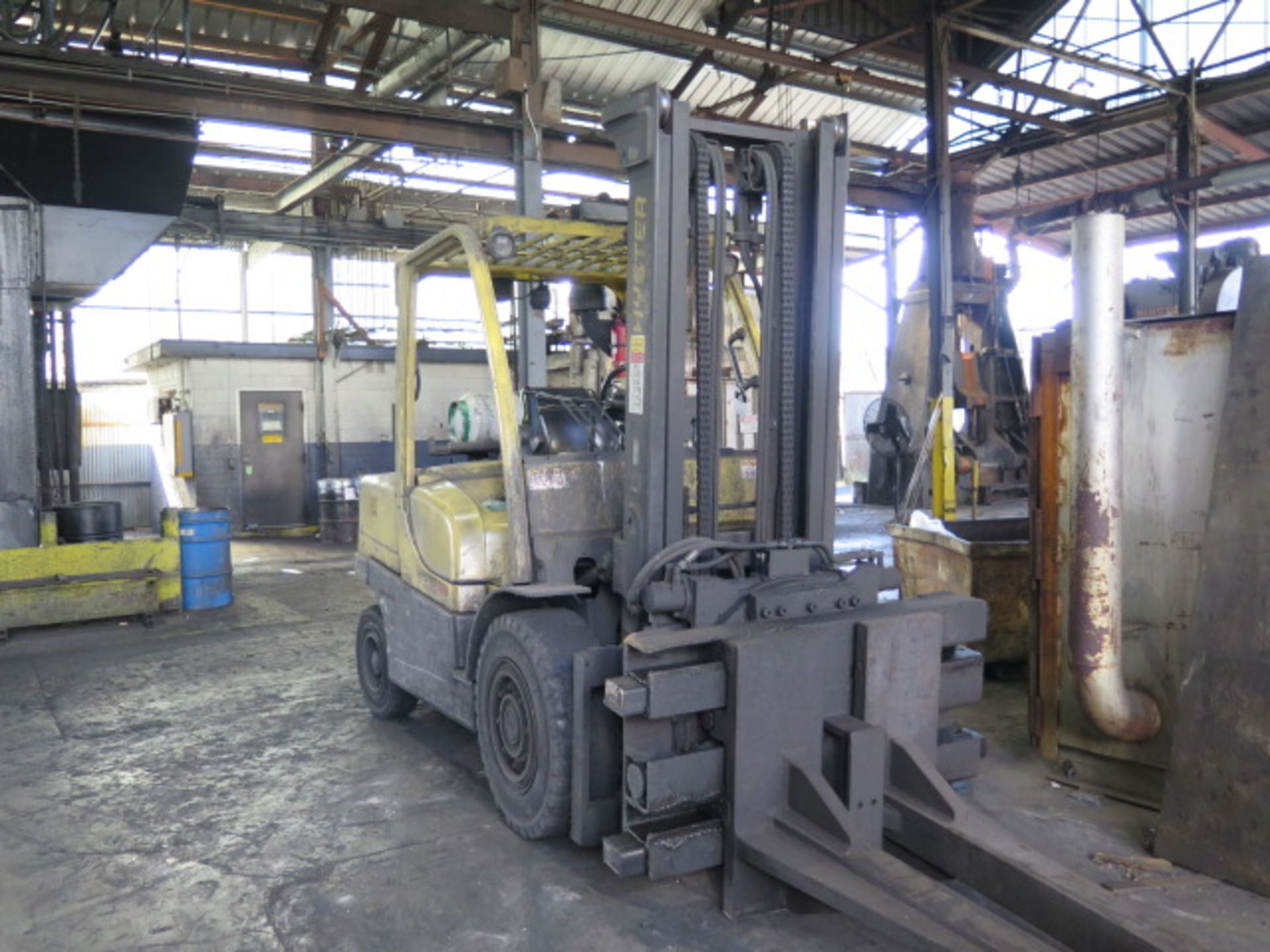 Hyster Fortis 100 H100F 10,500 Lb Cap LPG Forklift s/n S005V02681L w/ 2-Stage Mast, SOLD AS IS - Image 2 of 18