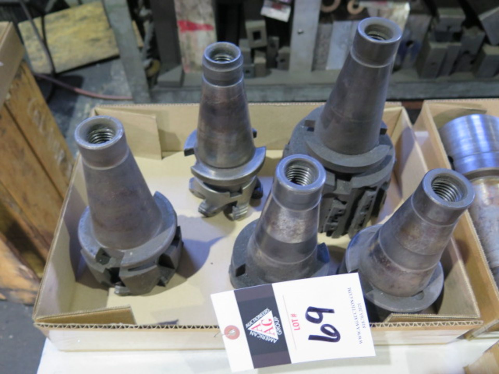 NTMB-50 Taper Insert Shell Mills (5) (SOLD AS-IS - NO WARRANTY)