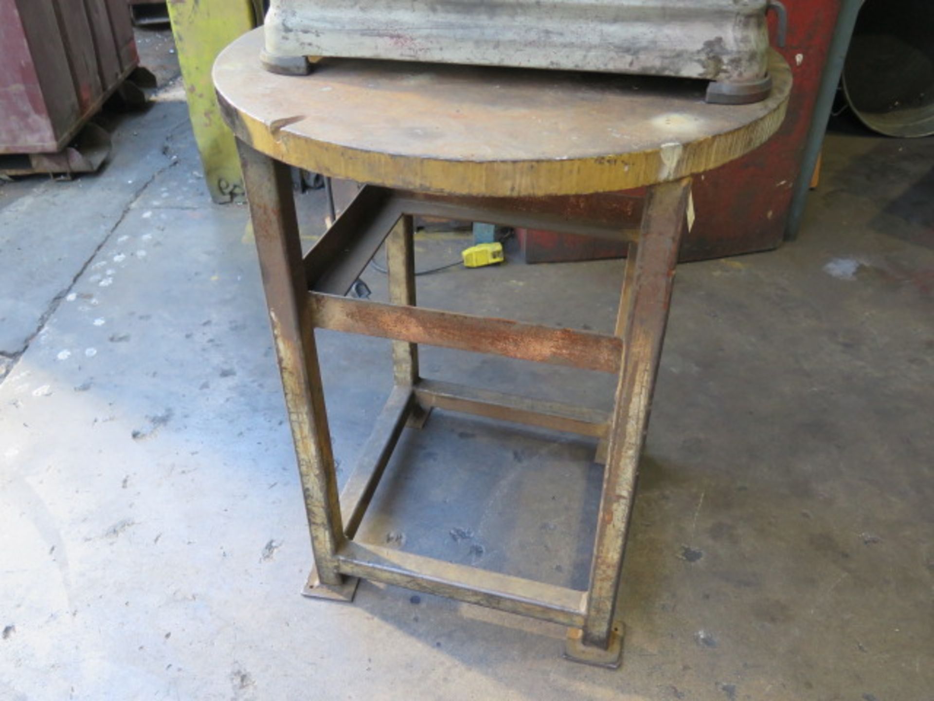 24" Dia. X 1 1/4" Steel Table (SOLD AS-IS - NO WARRANTY) - Image 2 of 3