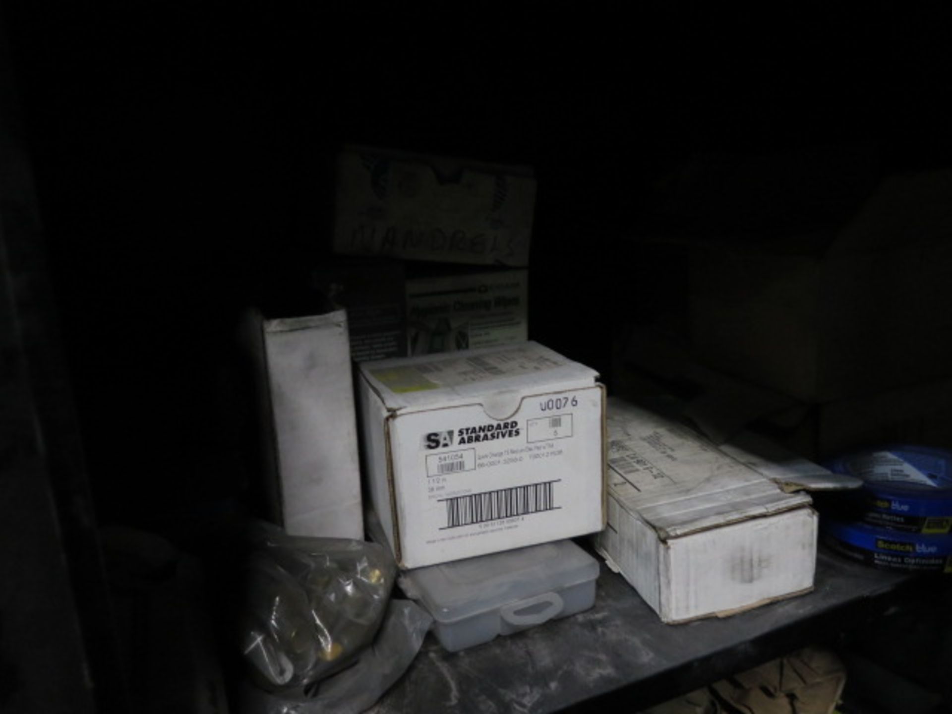 Misc Abrasives w/ (2) Storage Cabinets (SOLD AS-IS - NO WARRANTY) - Image 3 of 6