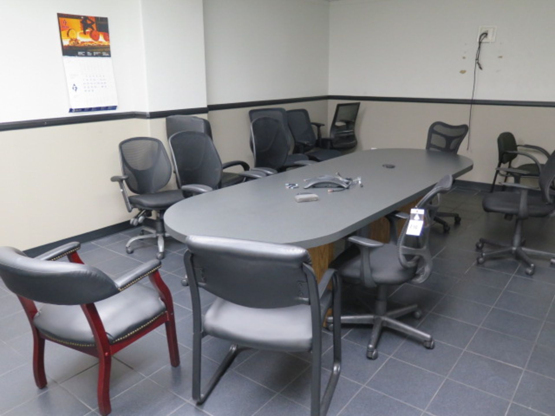 Conference Table and Chairs (SOLD AS-IS - NO WARRANTY) - Image 4 of 6