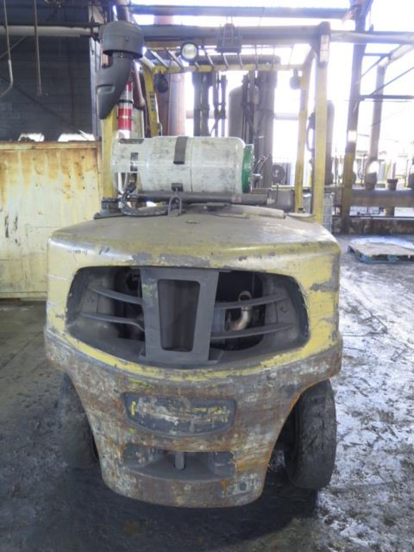 Hyster Fortis 100 H100F 10,500 Lb Cap LPG Forklift s/n S005V02681L w/ 2-Stage Mast, SOLD AS IS - Image 14 of 18