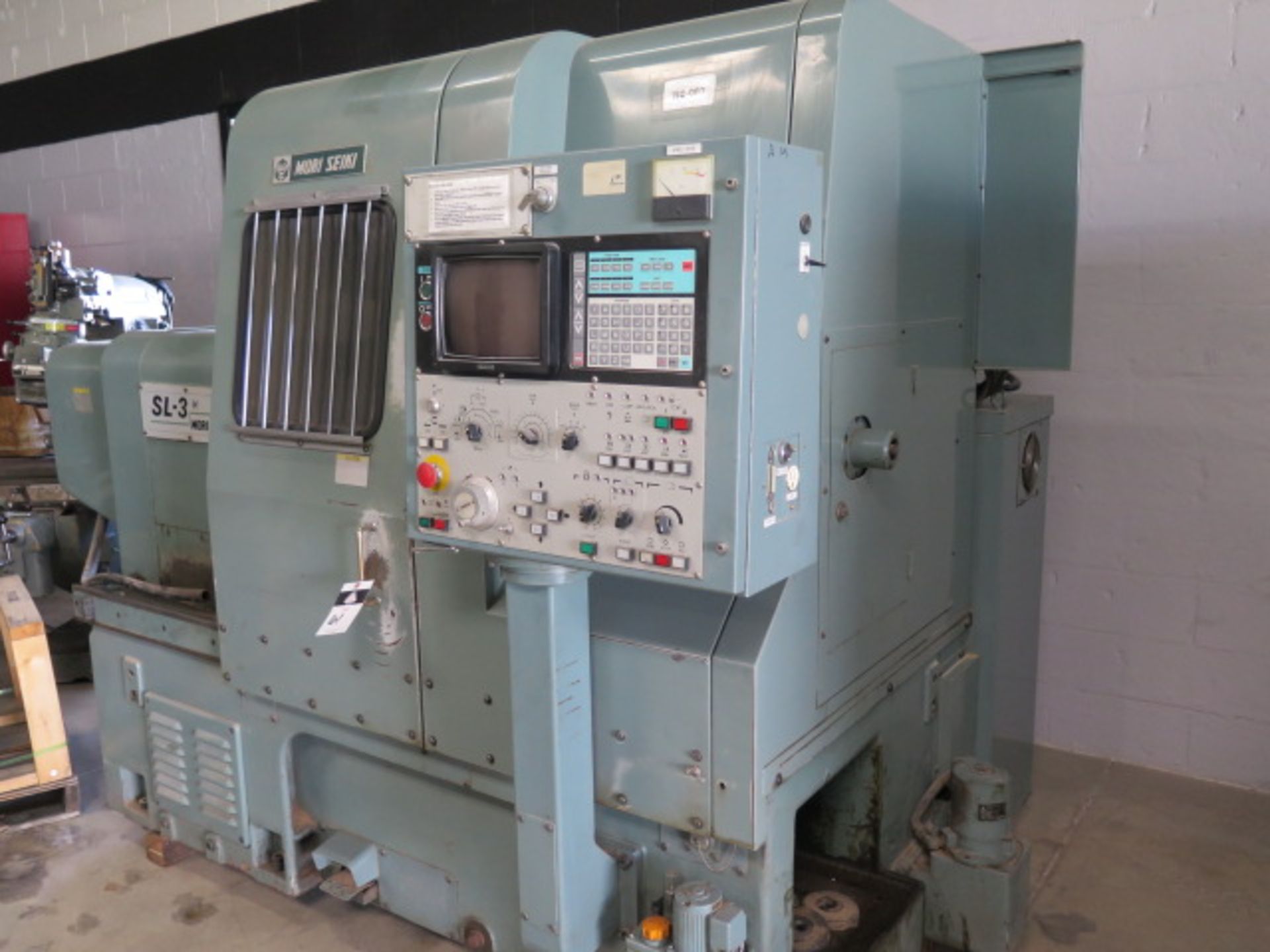 Mori Seiki SL-3H CNC Turning Center s/n 5331 w/ Yasnac Controls, 12-Station Turret, SOLD AS IS - Image 2 of 15