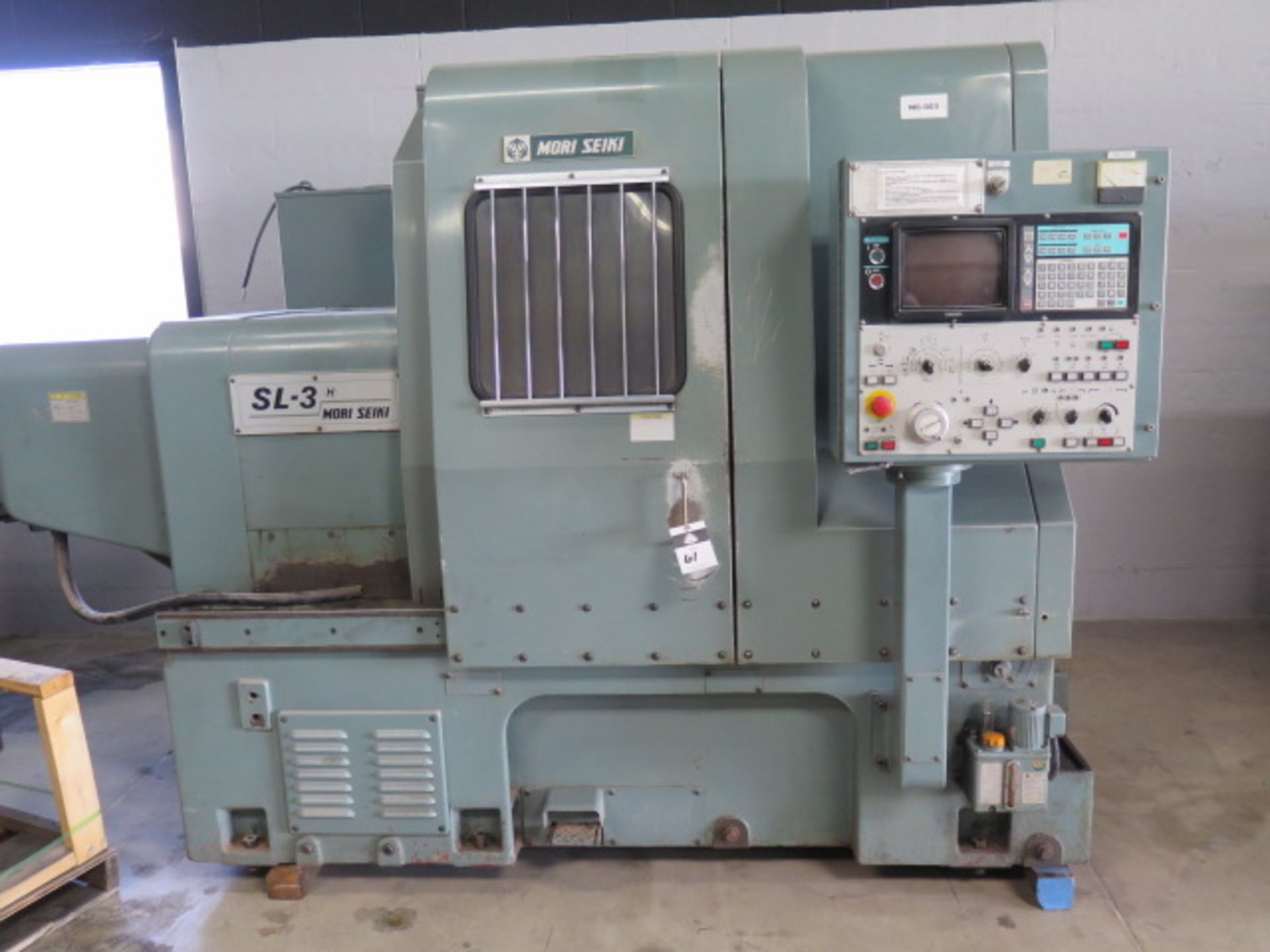 Mori Seiki SL-3H CNC Turning Center s/n 5331 w/ Yasnac Controls, 12-Station Turret, SOLD AS IS