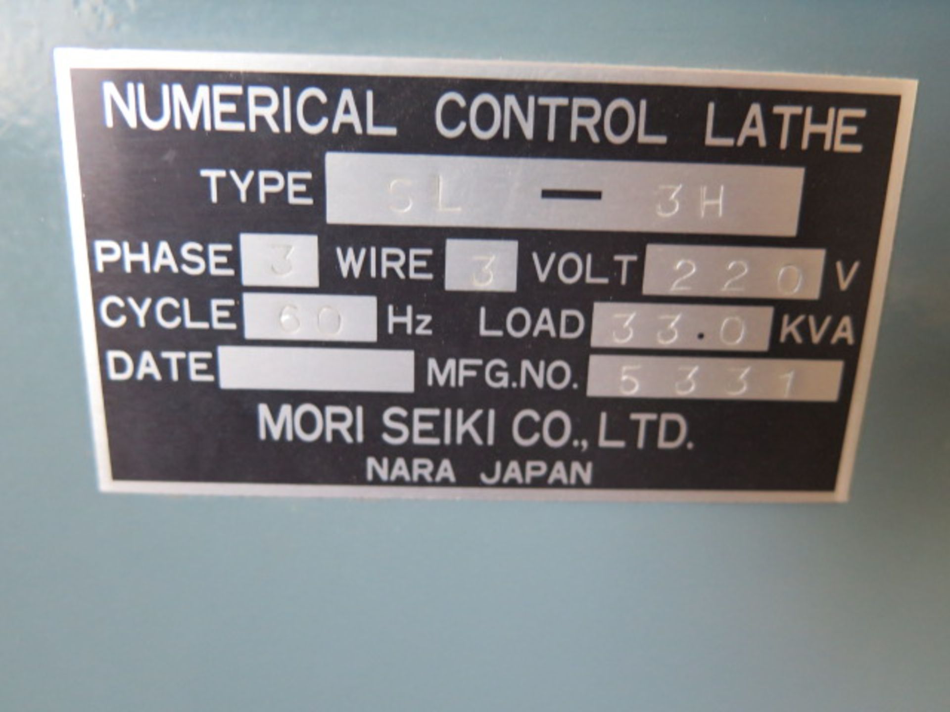 Mori Seiki SL-3H CNC Turning Center s/n 5331 w/ Yasnac Controls, 12-Station Turret, SOLD AS IS - Image 15 of 15