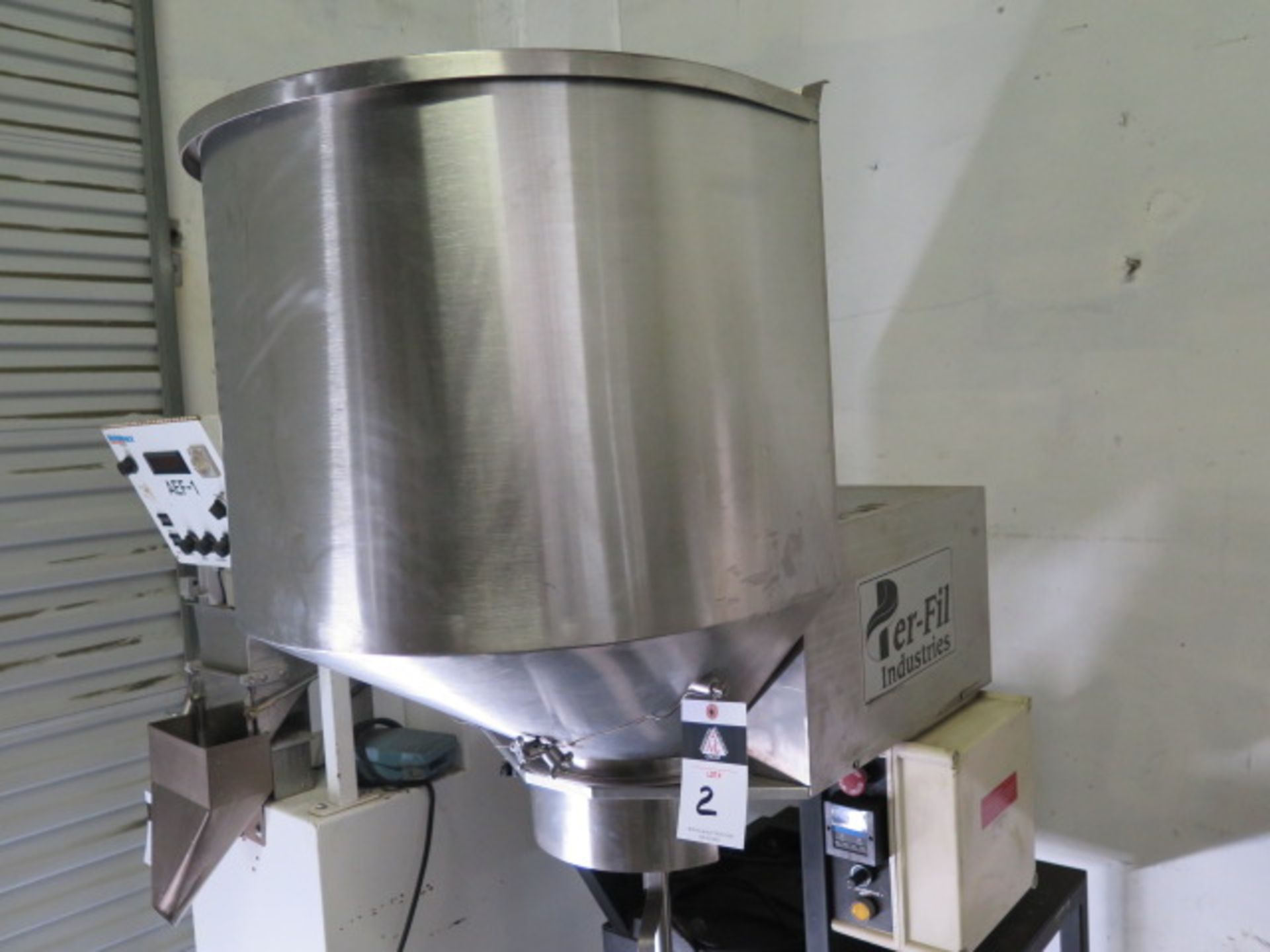 Per-Fil Ind. mdl/ MR-1X Aguiar Powder Filler s/n 10926 (SOLD AS-IS - NO WARRANTY) - Image 3 of 10