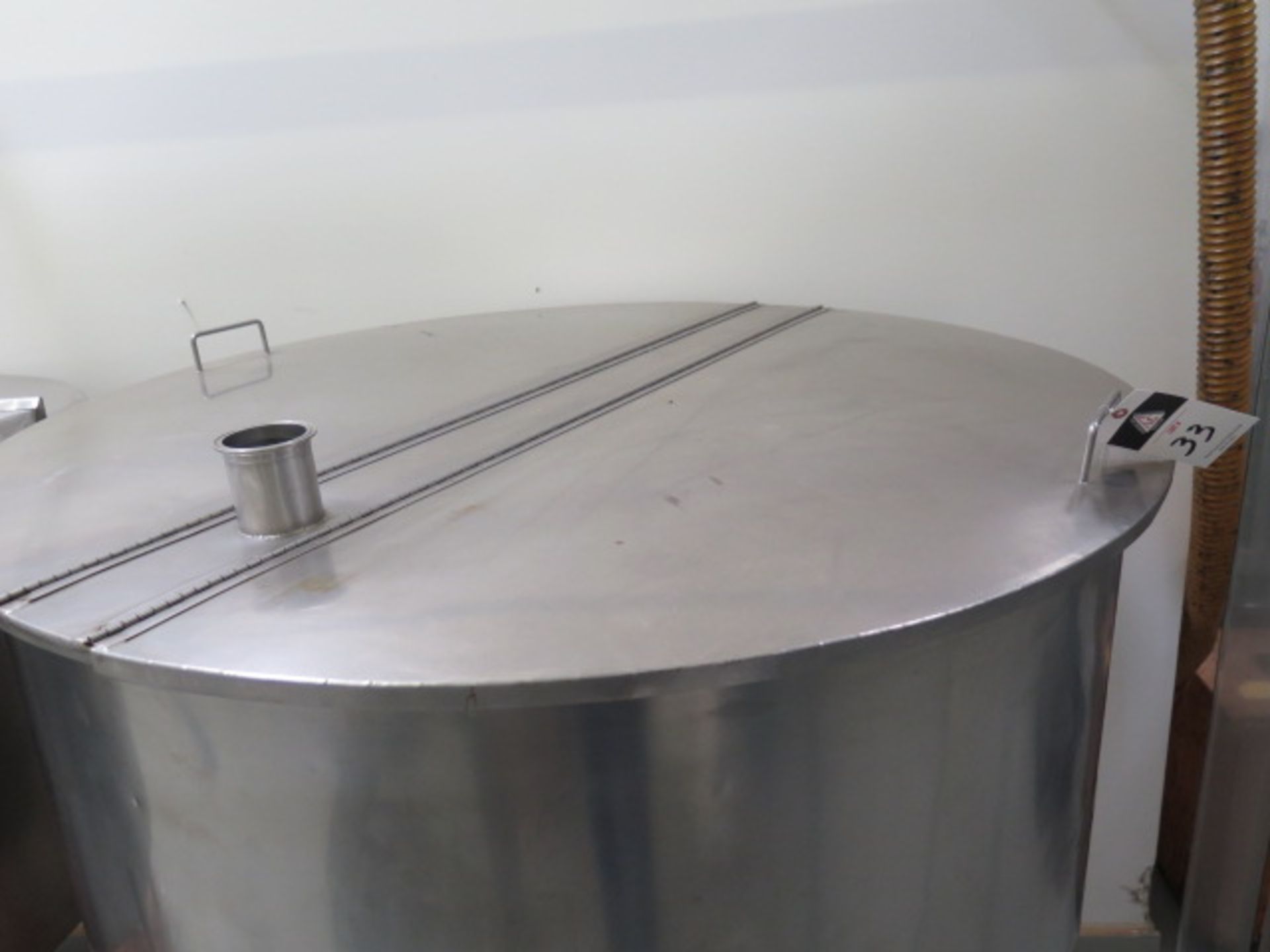 48” Dia x 36”H Jacketed Stainless Steel Tank (SOLD AS-IS - NO WARRANTY) - Image 3 of 5