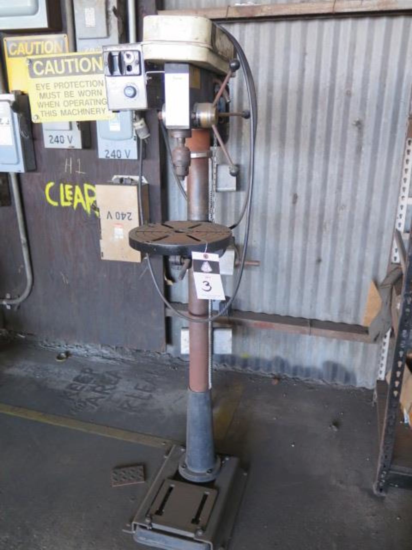 Power Craft 16-Speed Pedestal Drill Press (SOLD AS-IS – NO WARRANTY)