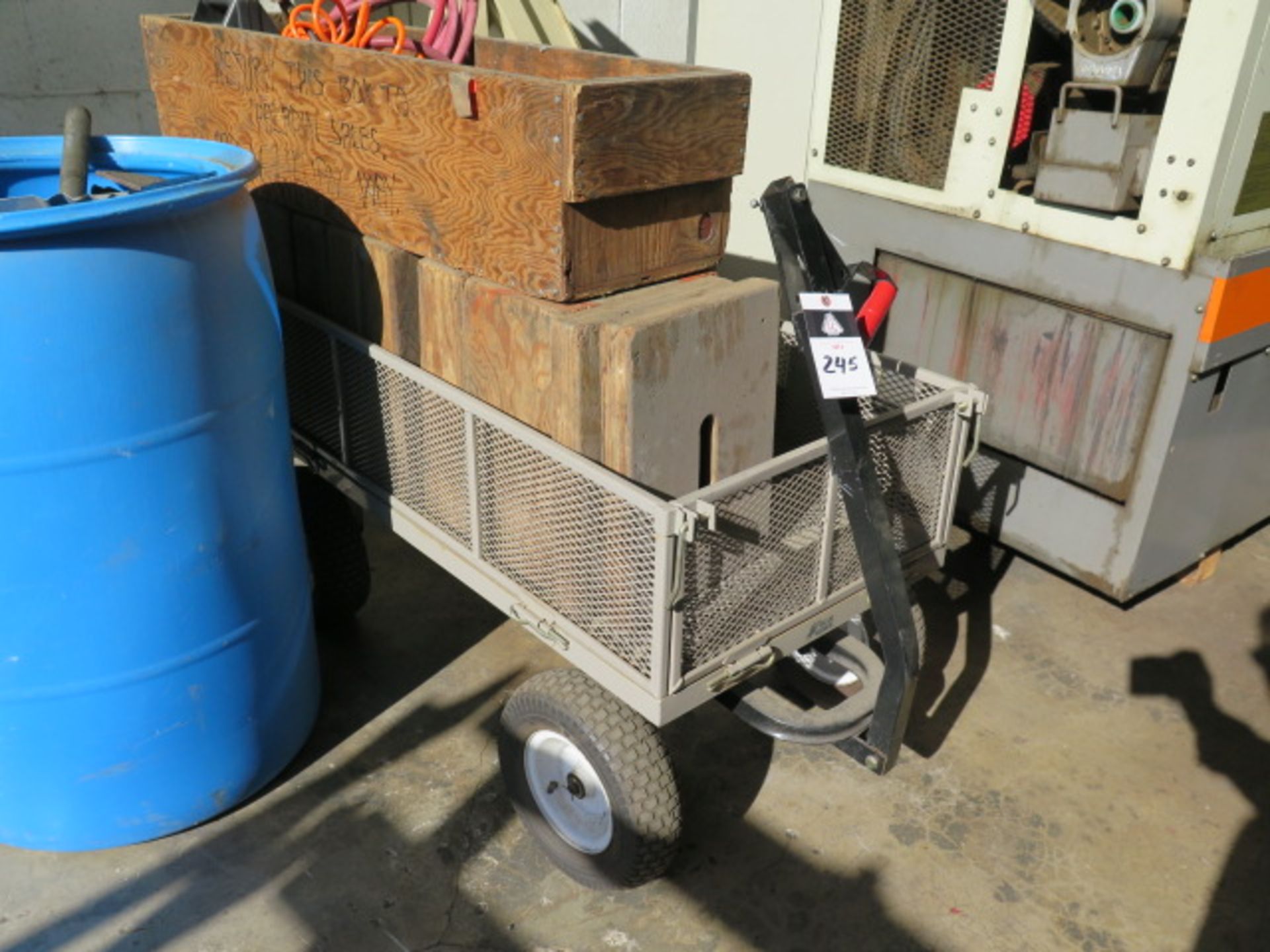 Blue Hawk Yard Wagon w/ Stage Risers (SOLD AS-IS - NO WARRANTY) - Image 3 of 3