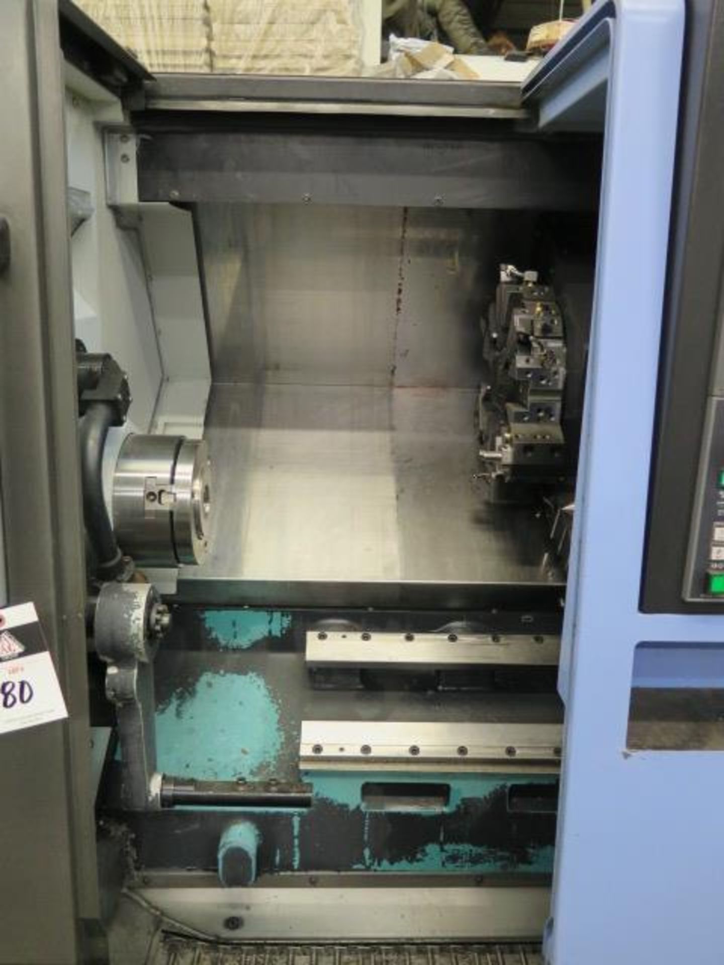 NOV/2015 Doosan LYNX 220LC CNC Turning Center s/n ML0022-006455 w/ Fanuc i Series, SOLD AS IS - Image 4 of 19