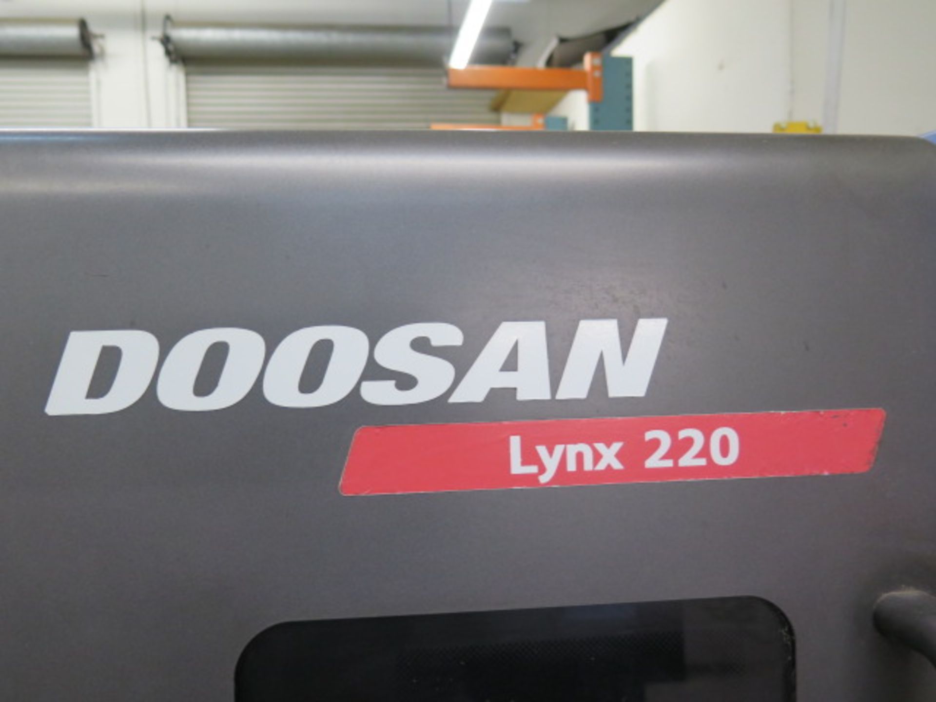 2009 Doosan LYNX 220A CNC Turning Center s/n L2203820 w/ Doosan-Fanuc i Series Controls, SOLD AS IS - Image 12 of 18