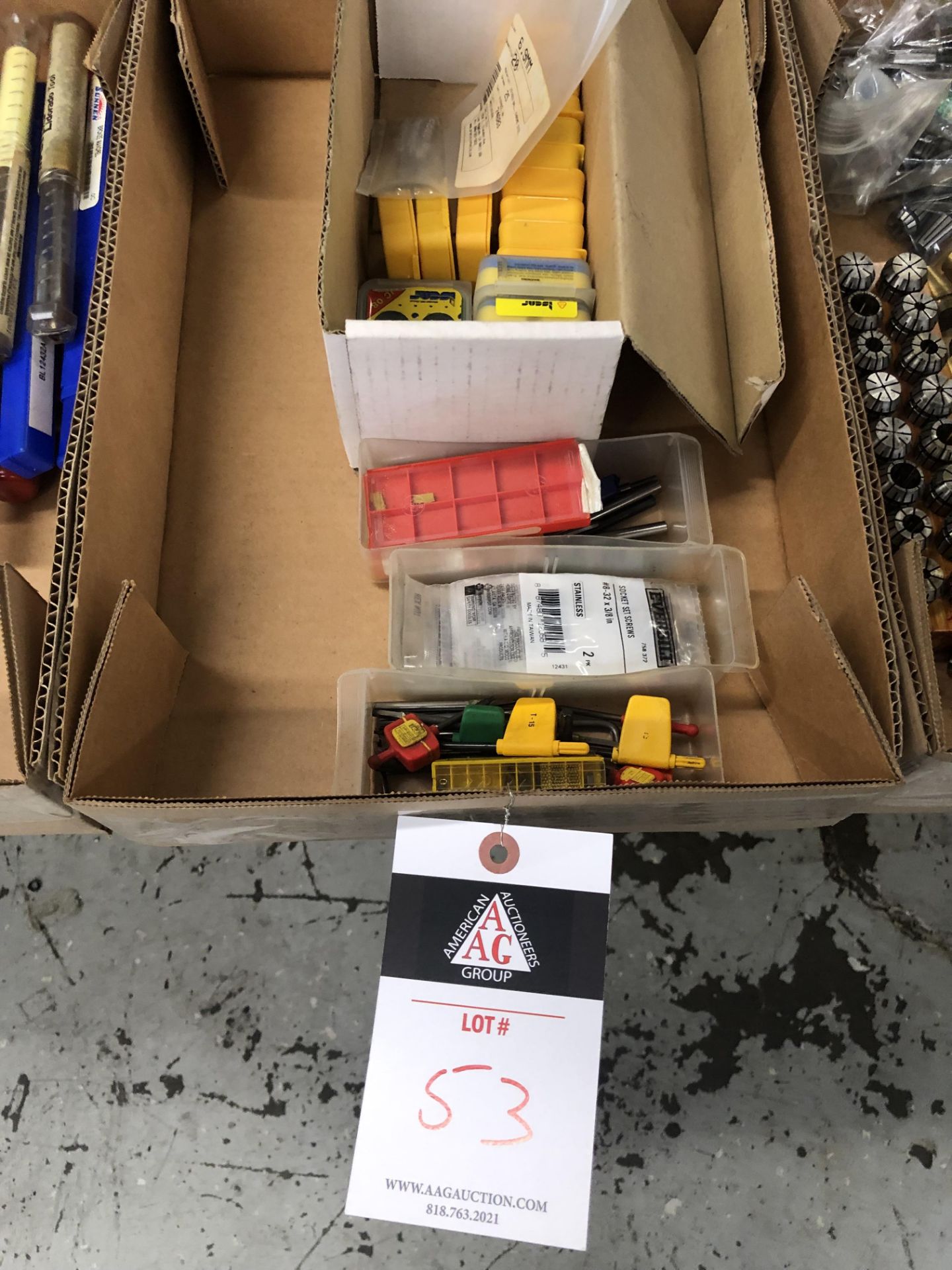 Carbide Inserts (SOLD AS-IS - NO WARRANTY)