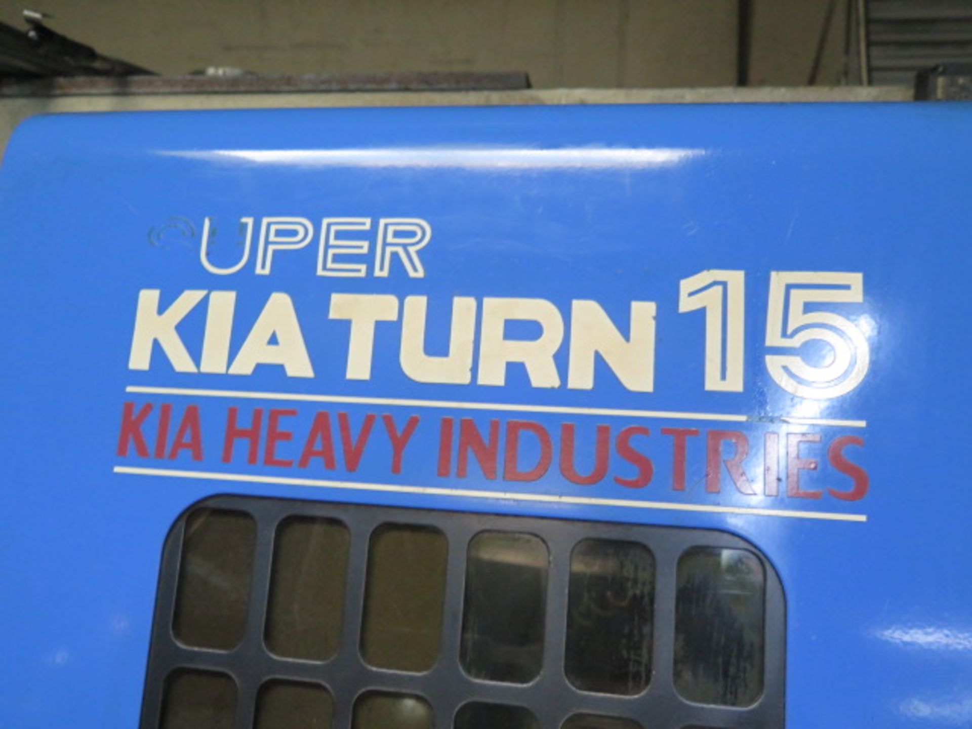 KIA Super KiaTurn 15 CNC Turning Center s/n SKT150503 w/ Fanuc 0i-T Controls, Presetter, SOLD AS IS - Image 4 of 16