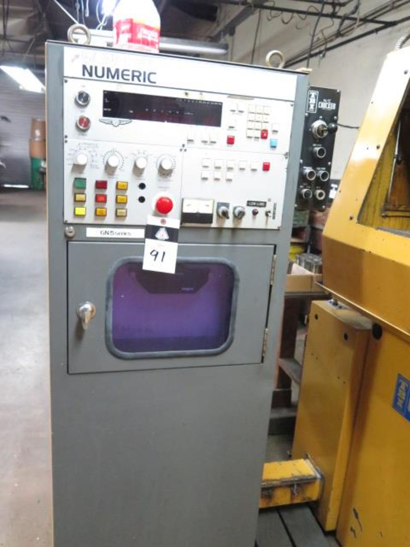 TBI CNC Chucker w/ GN 5 Series CNC Controls, 8-Station Turret, No.251 Collet Spindle, SOLD AS IS - Image 3 of 12