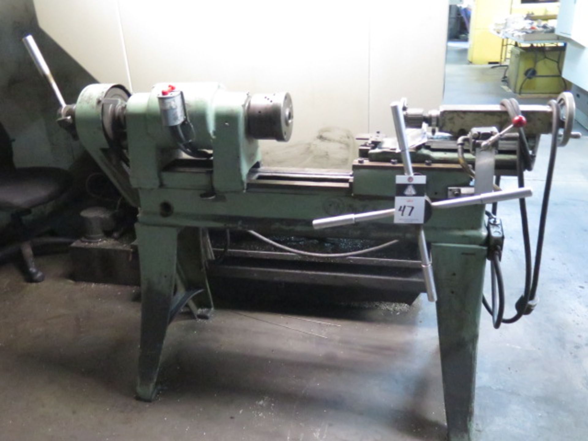 PN No.2 Second OP Lathe w/ 5C Spindle, Tailstock (SOLD AS-IS - NO WARRANTY)