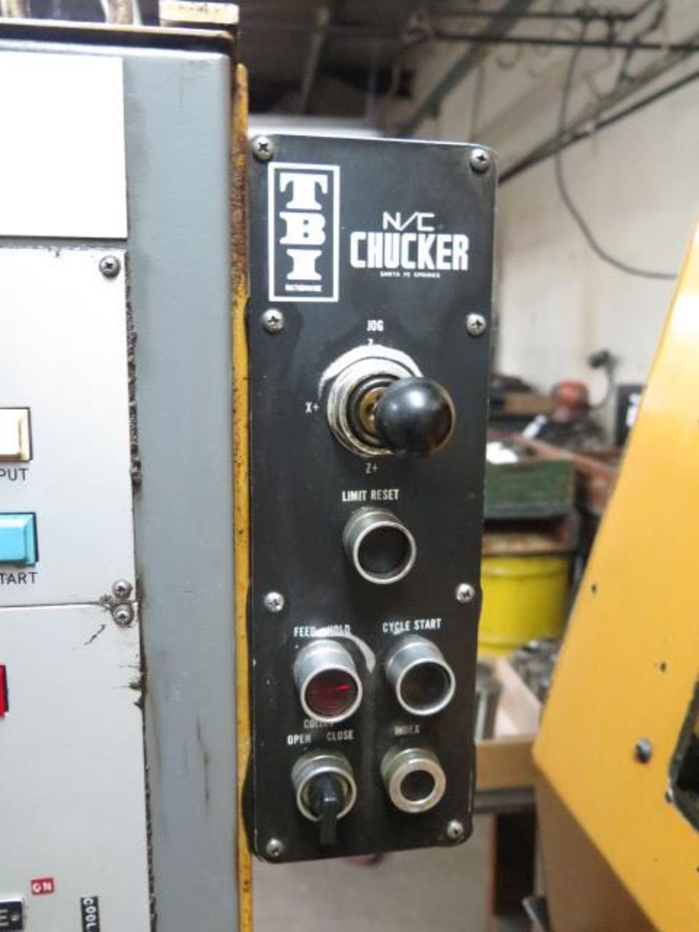 TBI CNC Chucker w/ GN 5 Series CNC Controls, 8-Station Turret, No.251 Collet Spindle, SOLD AS IS - Image 6 of 12