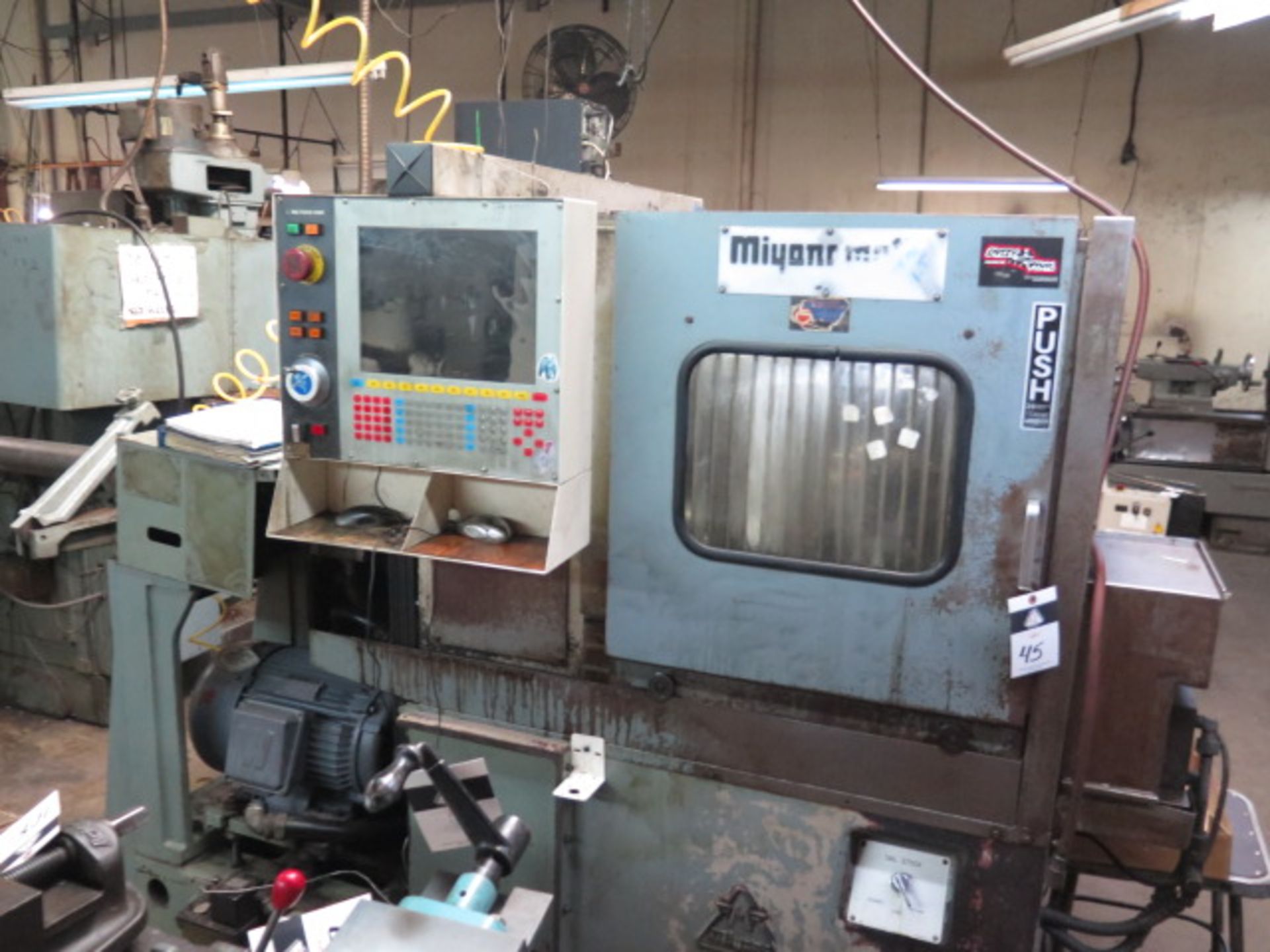 Miyano CNC 6-BC CNC Turning Center w/ MS-Tech CNC Controls, 12-Station Turret, SOLD AS IS