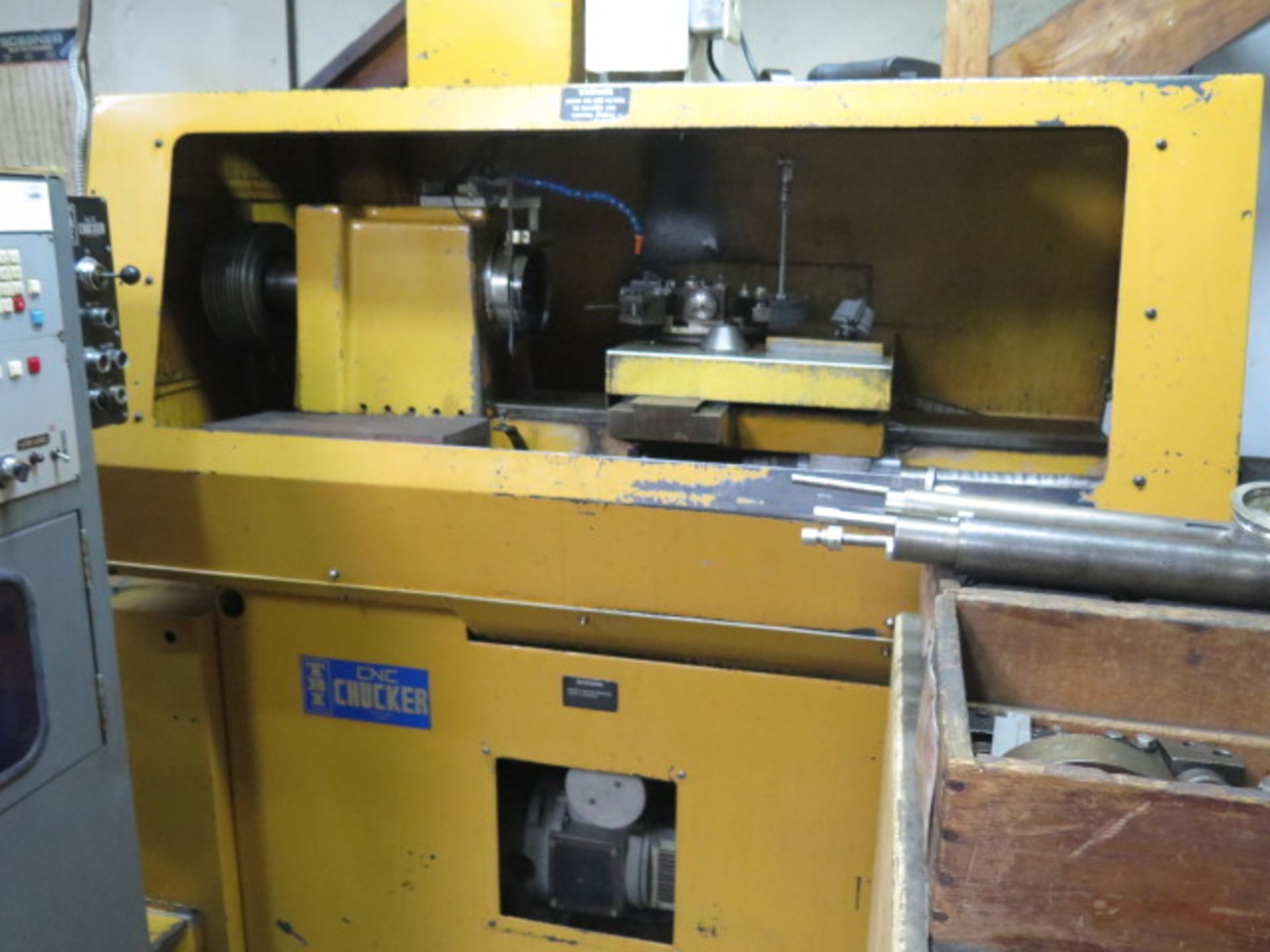 TBI CNC Chucker w/ GN 5 Series CNC Controls, 8-Station Turret, No.251 Collet Spindle, SOLD AS IS - Image 2 of 12