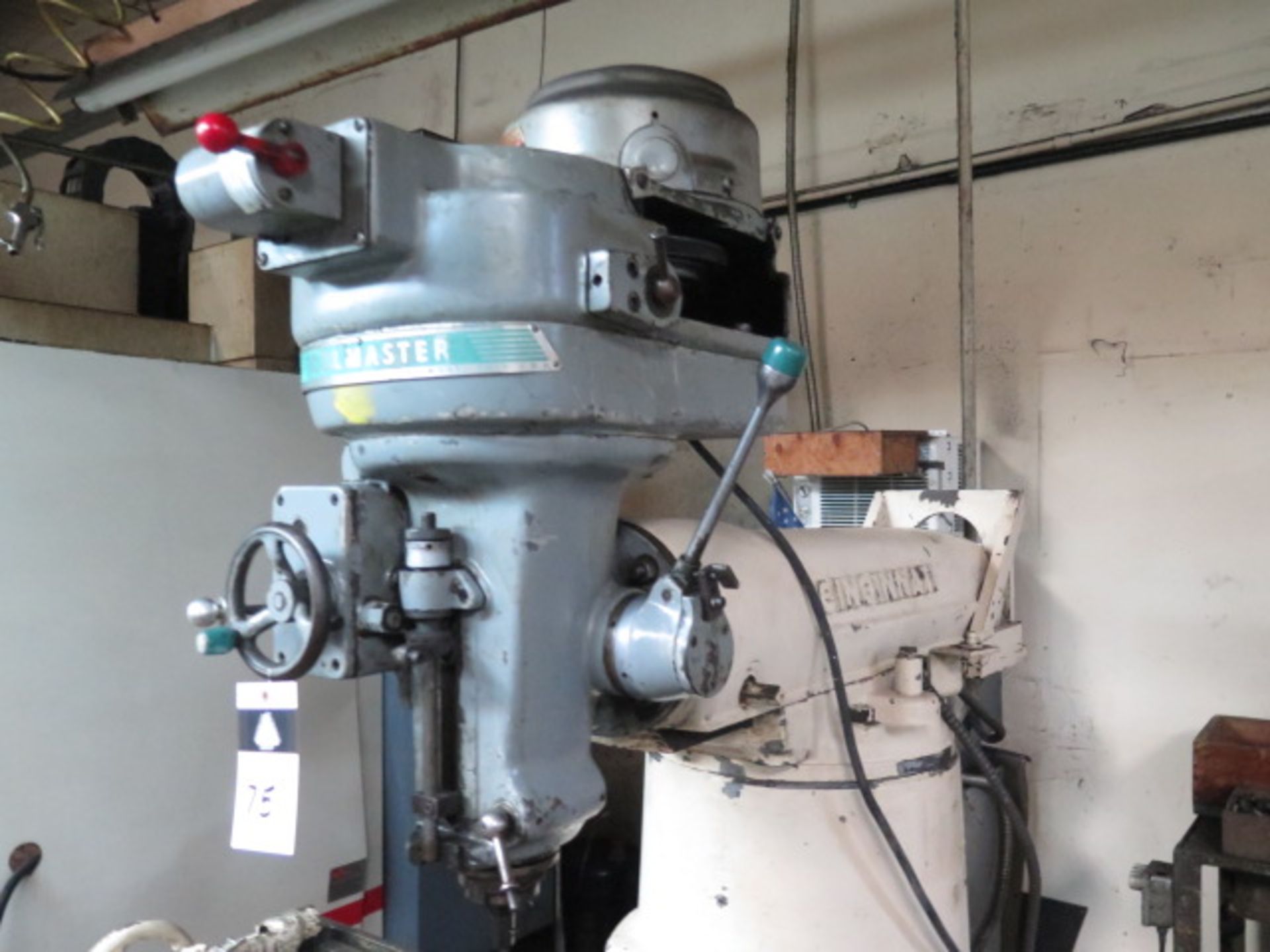 Cincinnati Toolmaster Vertical Mill w/ 80-3000 RPM, 8-Spd, 40-Taper Spindle, 10” x 42”, SOLD AS IS - Image 3 of 12