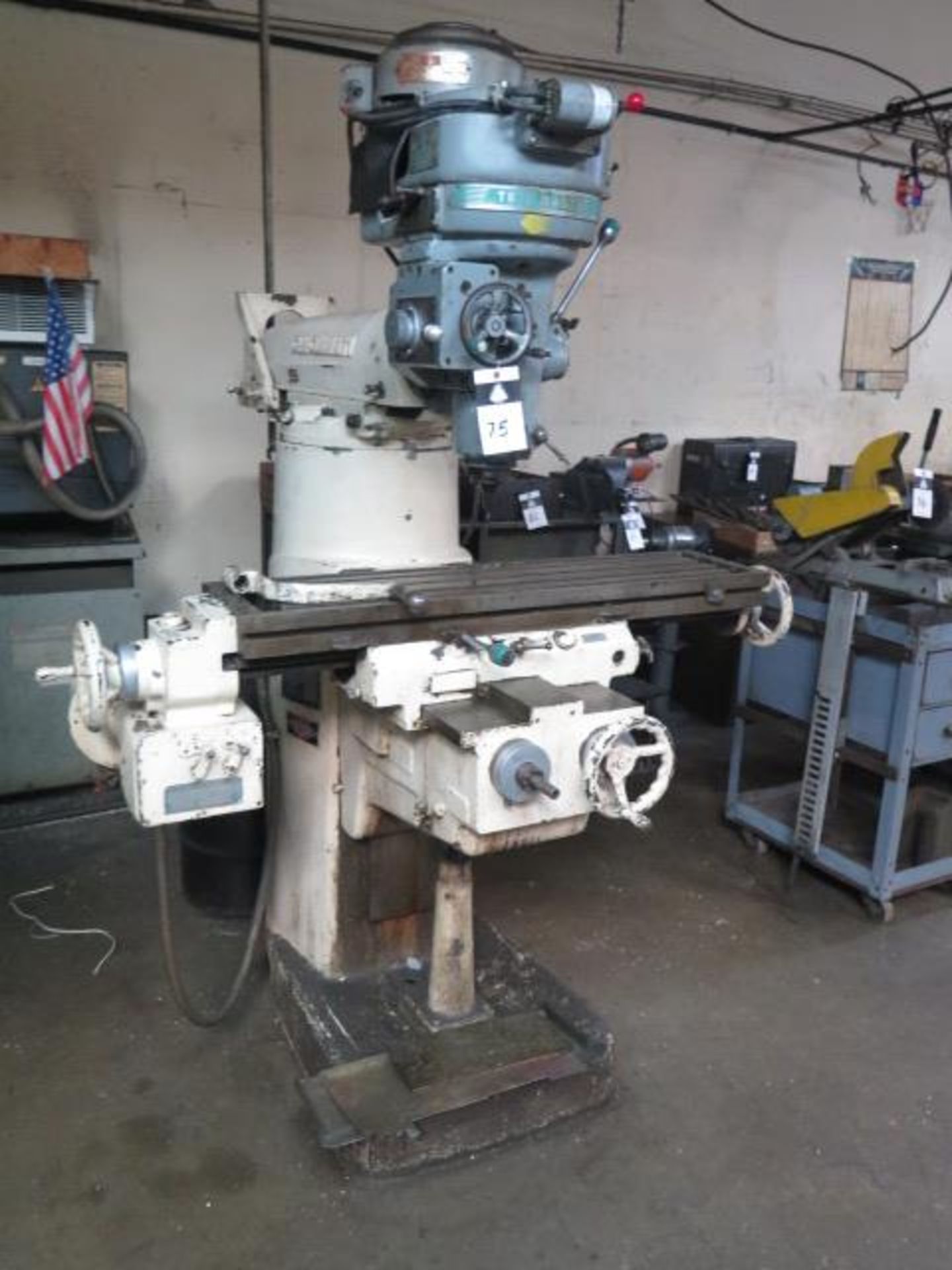 Cincinnati Toolmaster Vertical Mill w/ 80-3000 RPM, 8-Spd, 40-Taper Spindle, 10” x 42”, SOLD AS IS