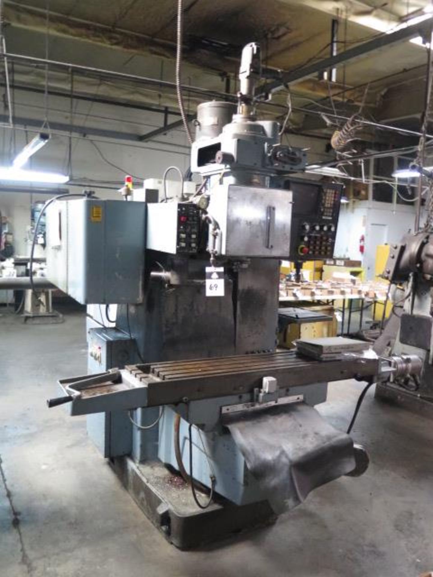 Shizuoka AN-S 3-Axis CNC Vertical Mill w/ GN 3 Series Controls, 40-Taper Spindle, SOLD AS IS - Image 2 of 15