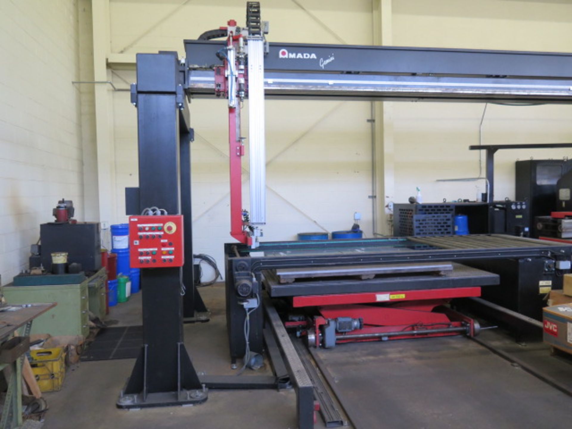 Amada VIPROS 357 30-Ton CNC Turret Punch Cell s/n 35710664 w/ 04P-C Controls, 58-Station, SOLD AS IS - Image 30 of 37