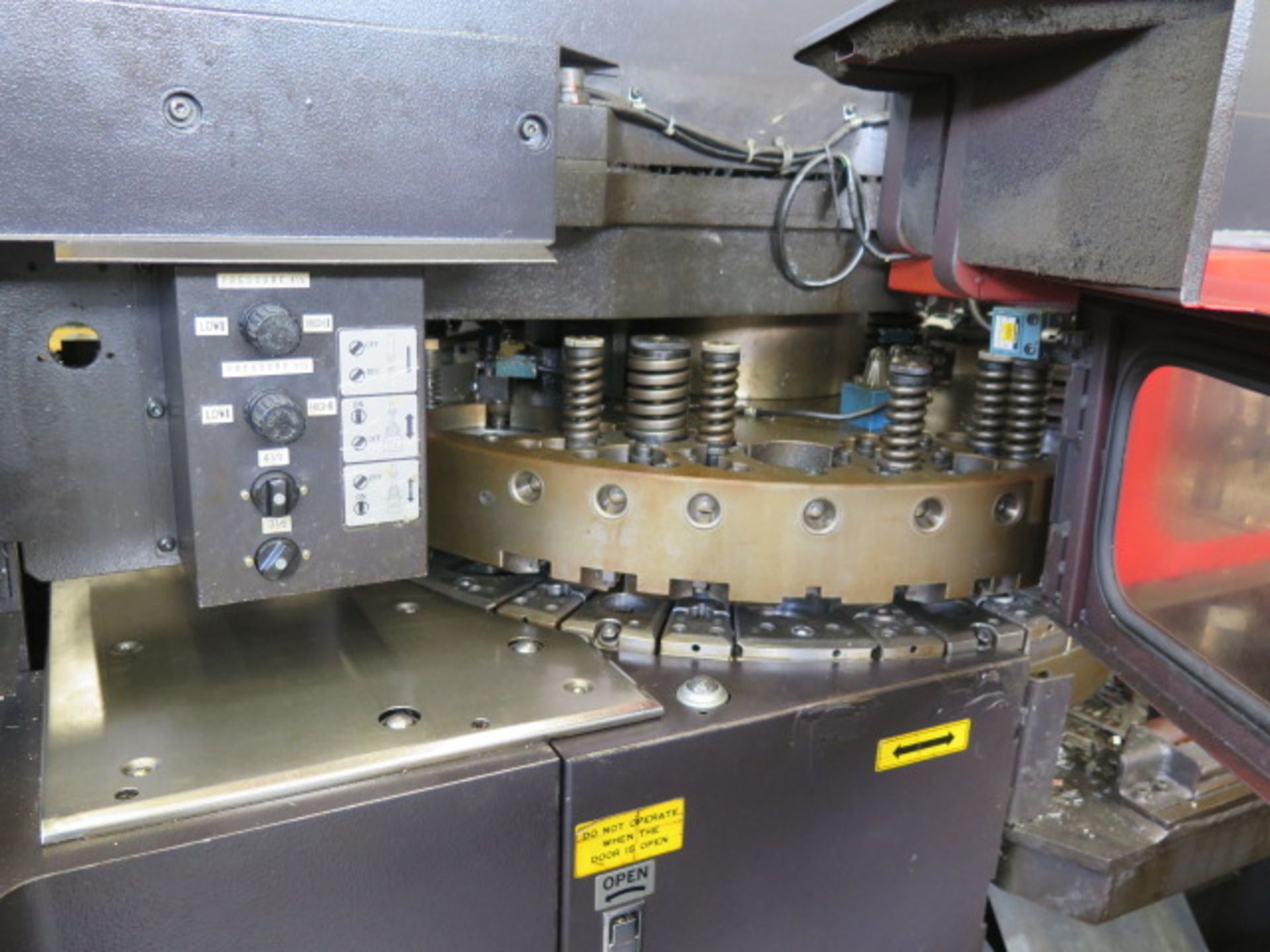 Amada VIPROS 345 30-Ton CNC Turret Punch Cell s/n 34510153 w/ 04P-C Controls, 58-Station, SOLD AS IS - Image 5 of 28