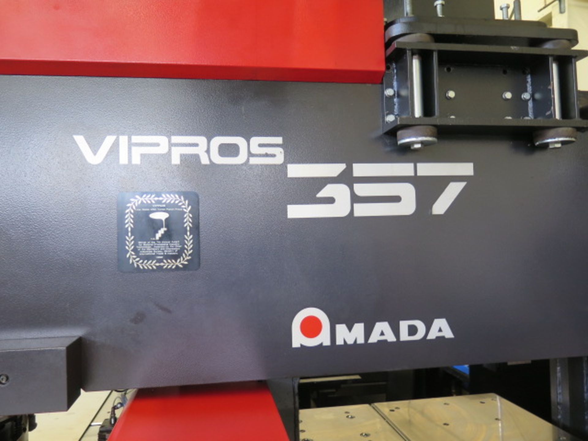 Amada VIPROS 357 30-Ton CNC Turret Punch Cell s/n 35710664 w/ 04P-C Controls, 58-Station, SOLD AS IS - Image 10 of 37