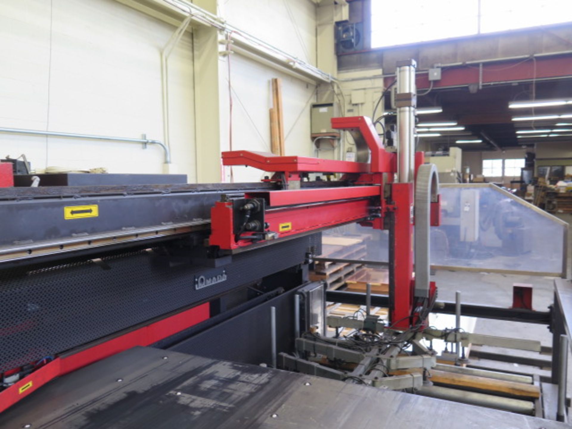 Amada VIPROS 345 30-Ton CNC Turret Punch Cell s/n 34510153 w/ 04P-C Controls, 58-Station, SOLD AS IS - Image 24 of 28