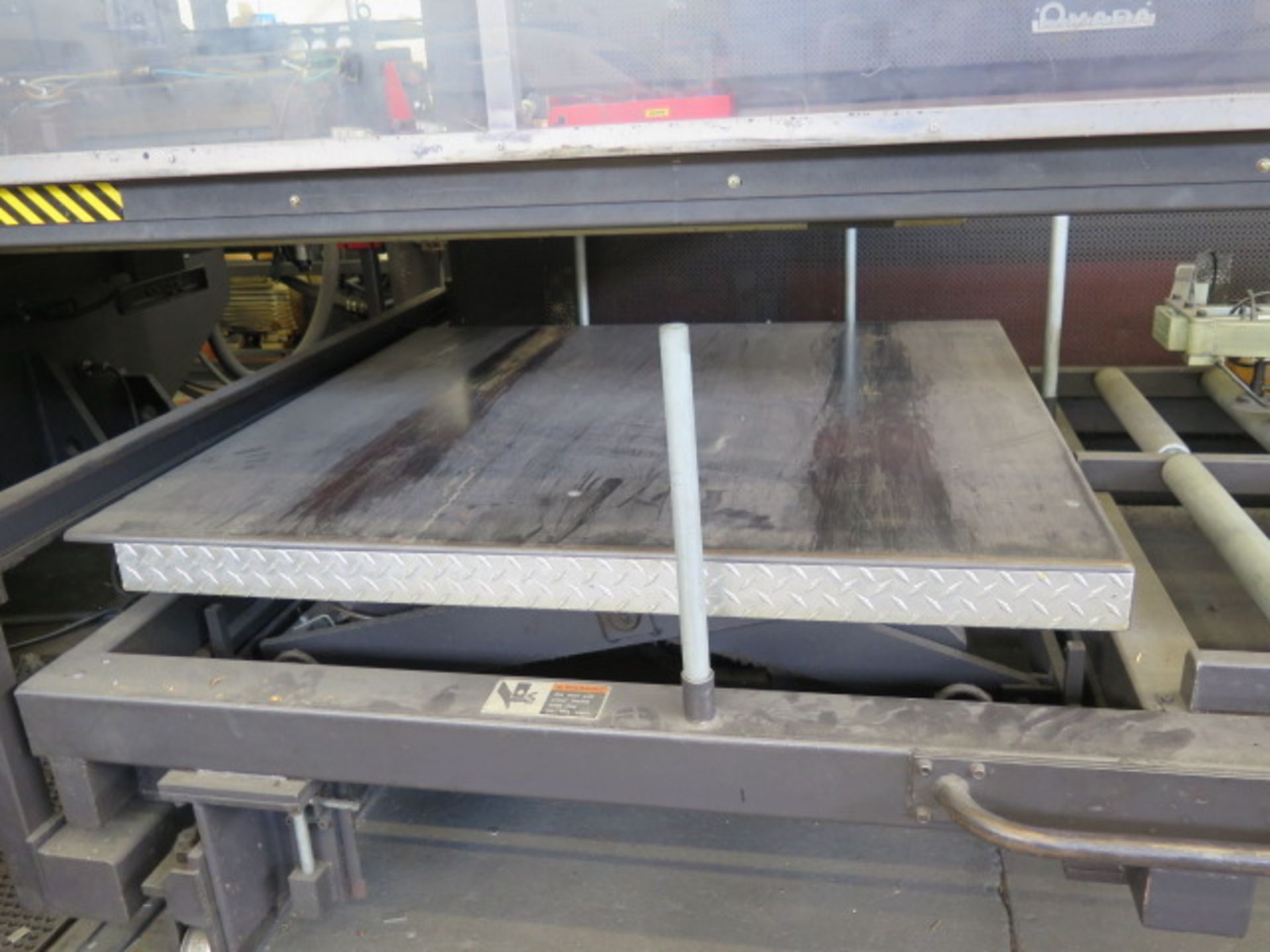 Amada VIPROS 345 30-Ton CNC Turret Punch Cell s/n 34510153 w/ 04P-C Controls, 58-Station, SOLD AS IS - Image 26 of 28