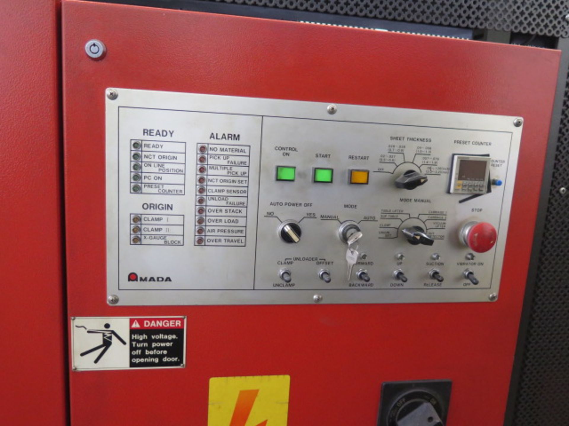 Amada VIPROS 345 30-Ton CNC Turret Punch Cell s/n 34510153 w/ 04P-C Controls, 58-Station, SOLD AS IS - Image 27 of 28
