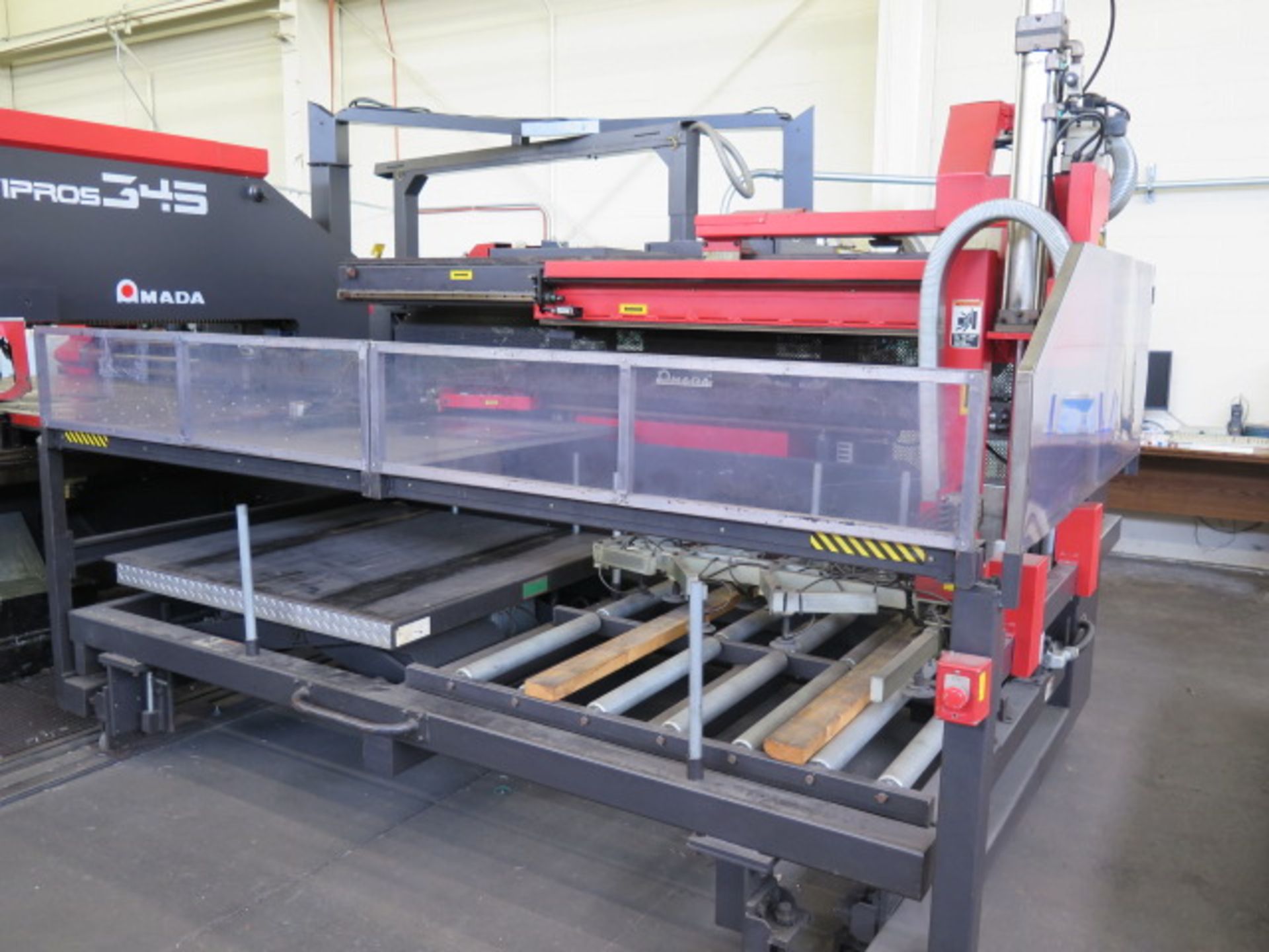 Amada VIPROS 345 30-Ton CNC Turret Punch Cell s/n 34510153 w/ 04P-C Controls, 58-Station, SOLD AS IS - Image 20 of 28