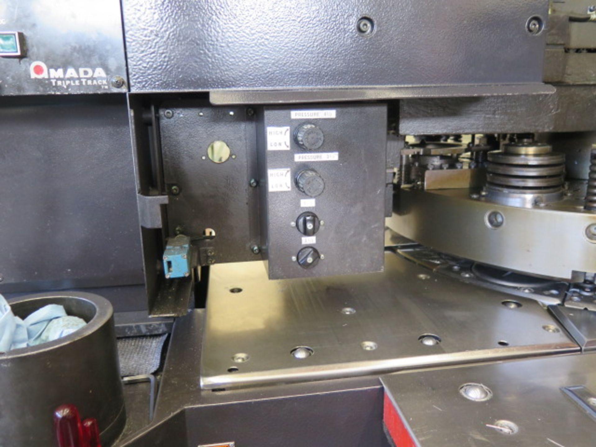 Amada VIPROS 357 30-Ton CNC Turret Punch Cell s/n 35710664 w/ 04P-C Controls, 58-Station, SOLD AS IS - Image 8 of 37
