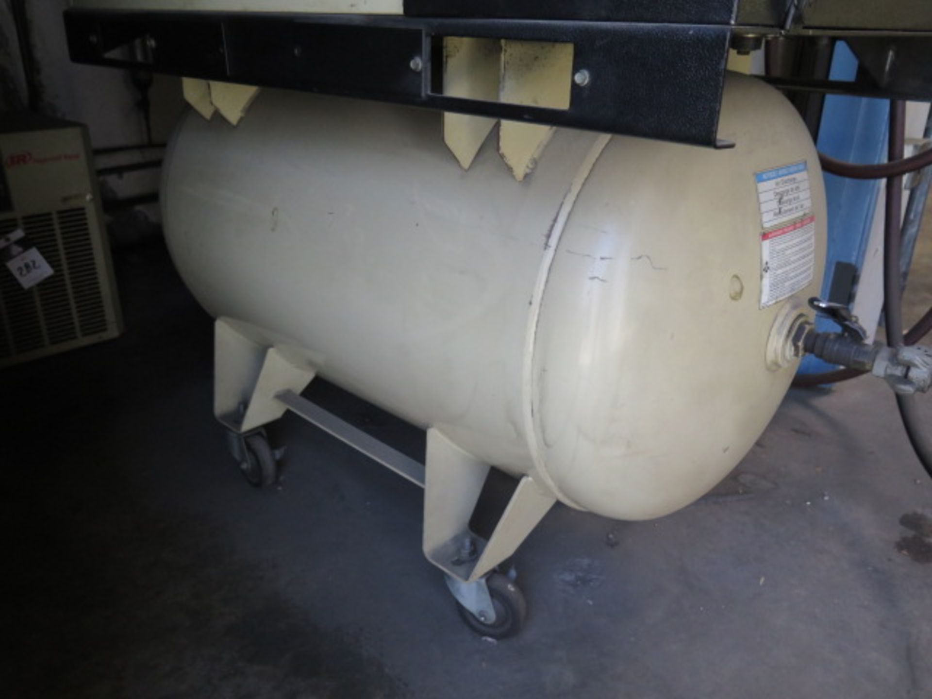 Ingersoll Rand mdl. UNI-7-115-L 7Hp Rotary Air Compressor s/n UE0771U06053 w/ 80 Gallon, SOLD AS IS - Image 5 of 7