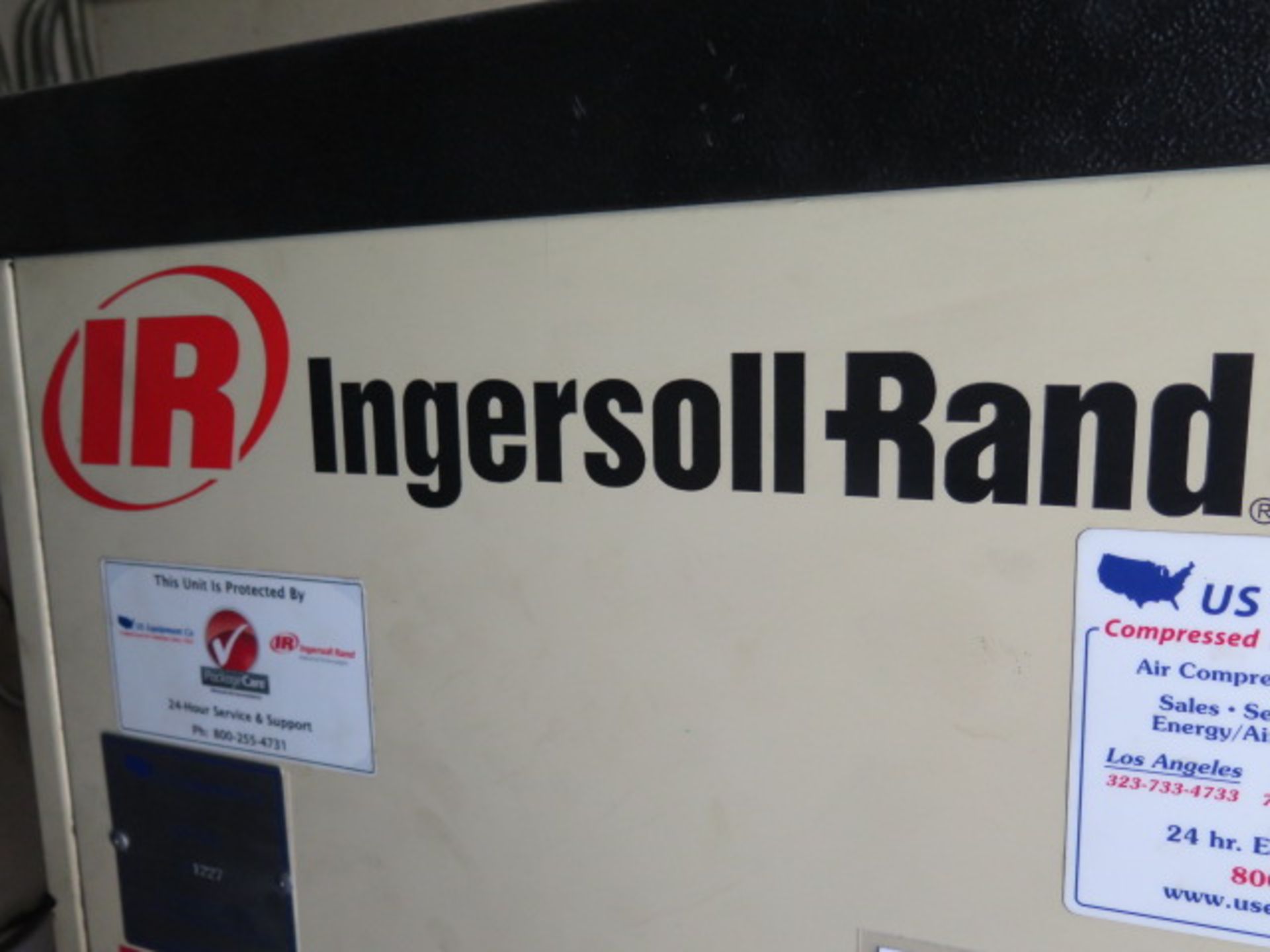 Ingersoll Rand mdl. UNI-7-115-L 7Hp Rotary Air Compressor s/n UE0771U06053 w/ 80 Gallon, SOLD AS IS - Image 3 of 7